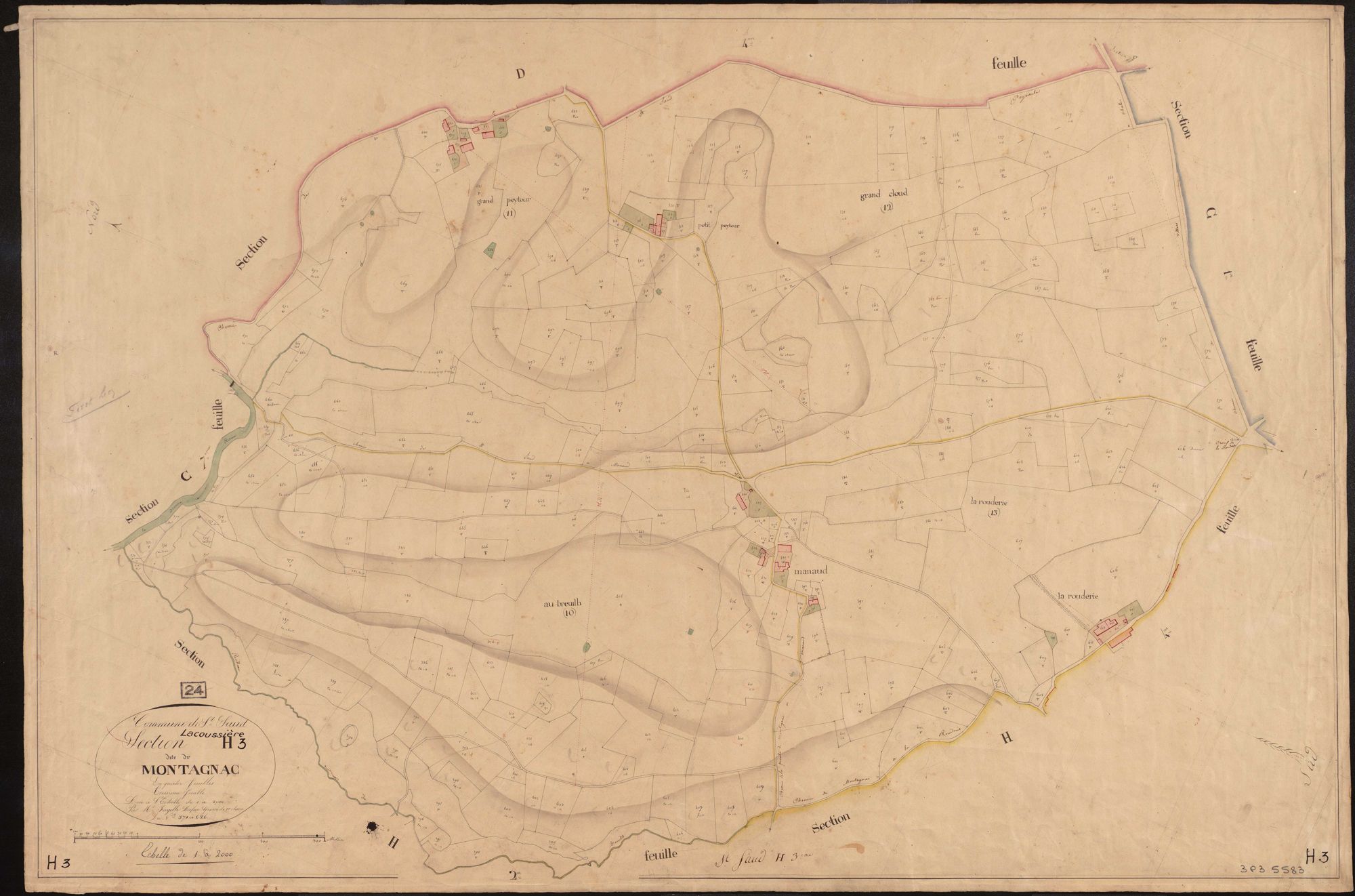Saint-Saud-Lacoussière - Montagnac
