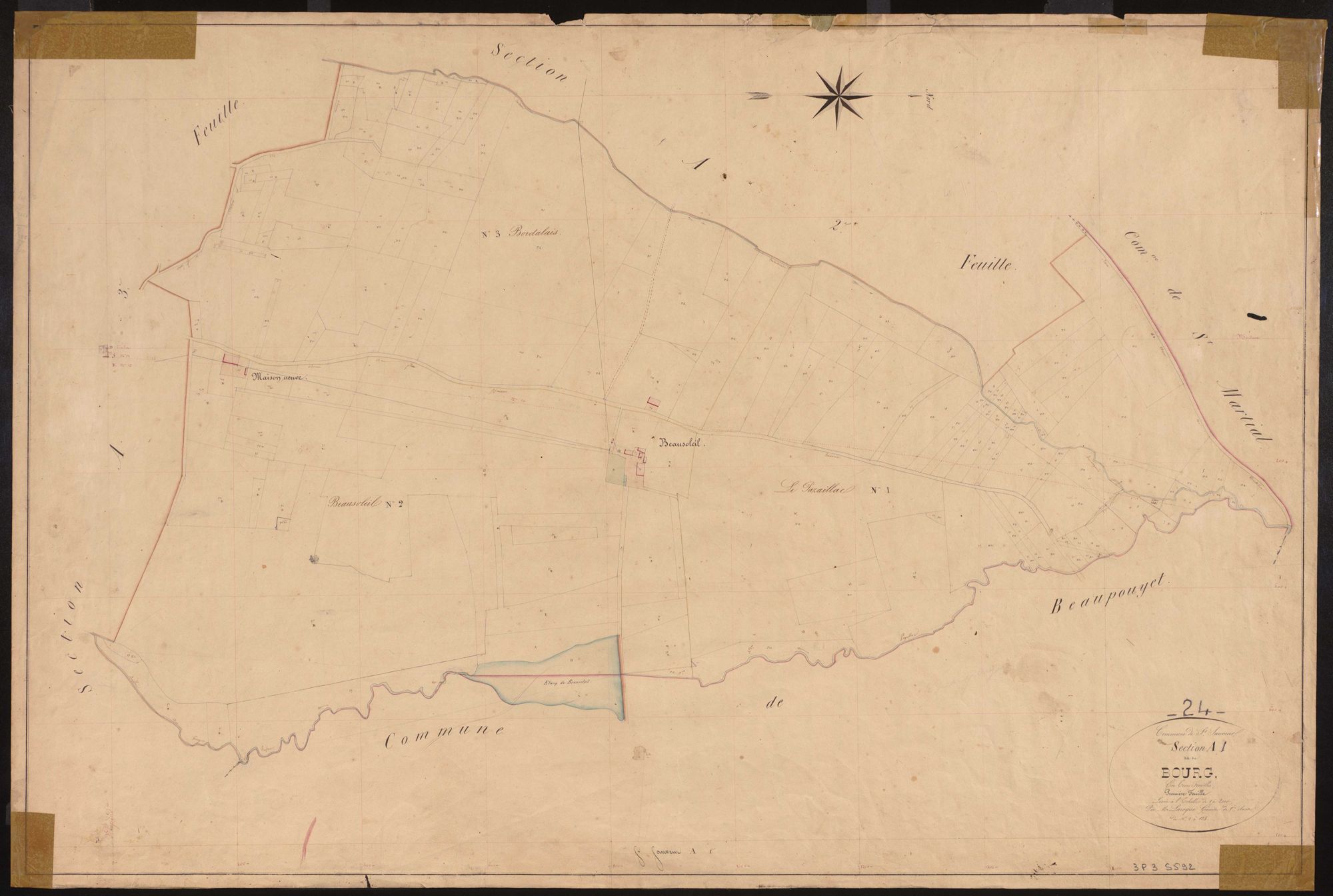 Saint-Sauveur-Lalande - Le Bourg