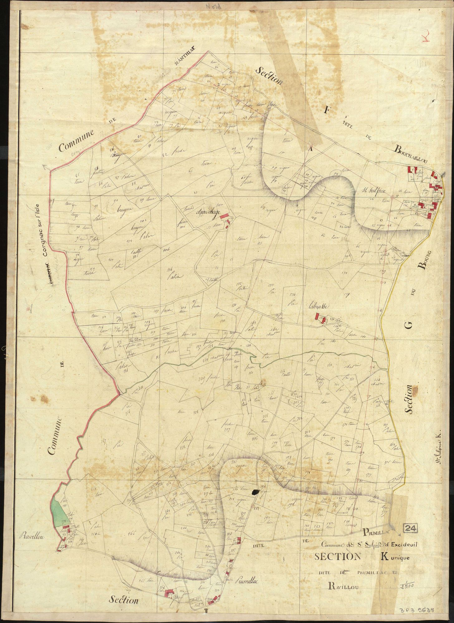 Saint-Sulpice-d'Excideuil - Prumillac et Ravillou