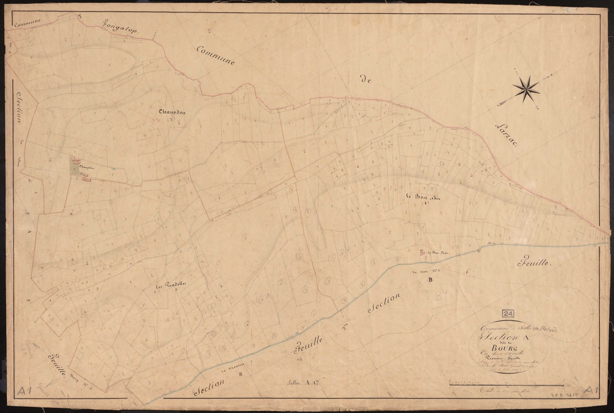 Salles-de-Belvès - Le Bourg