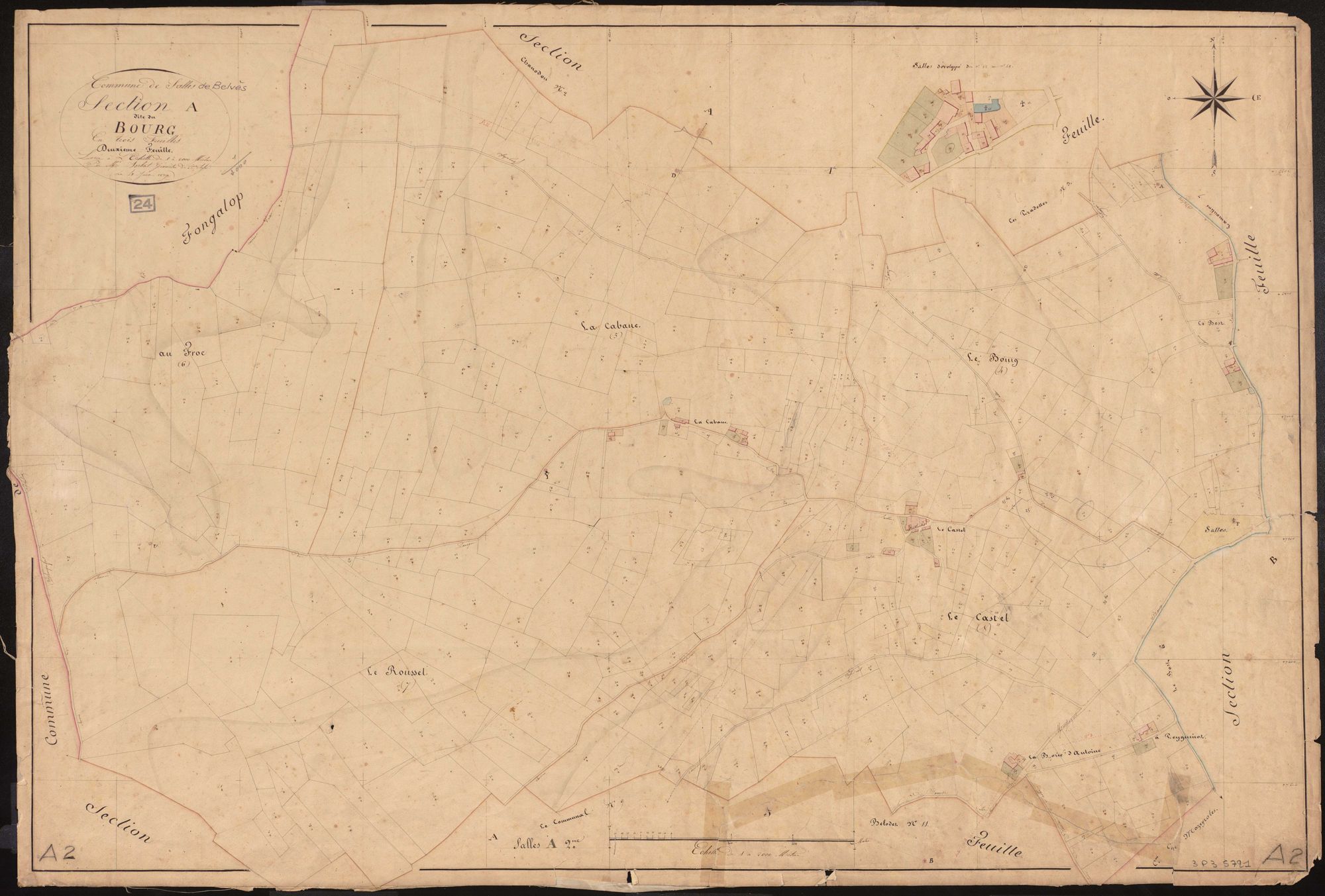 Salles-de-Belvès - Le Bourg