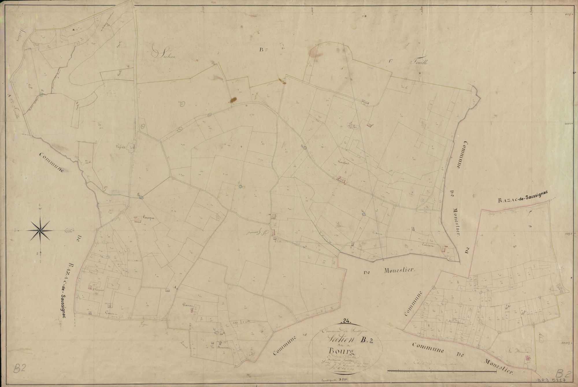 Saussignac - Le Bourg