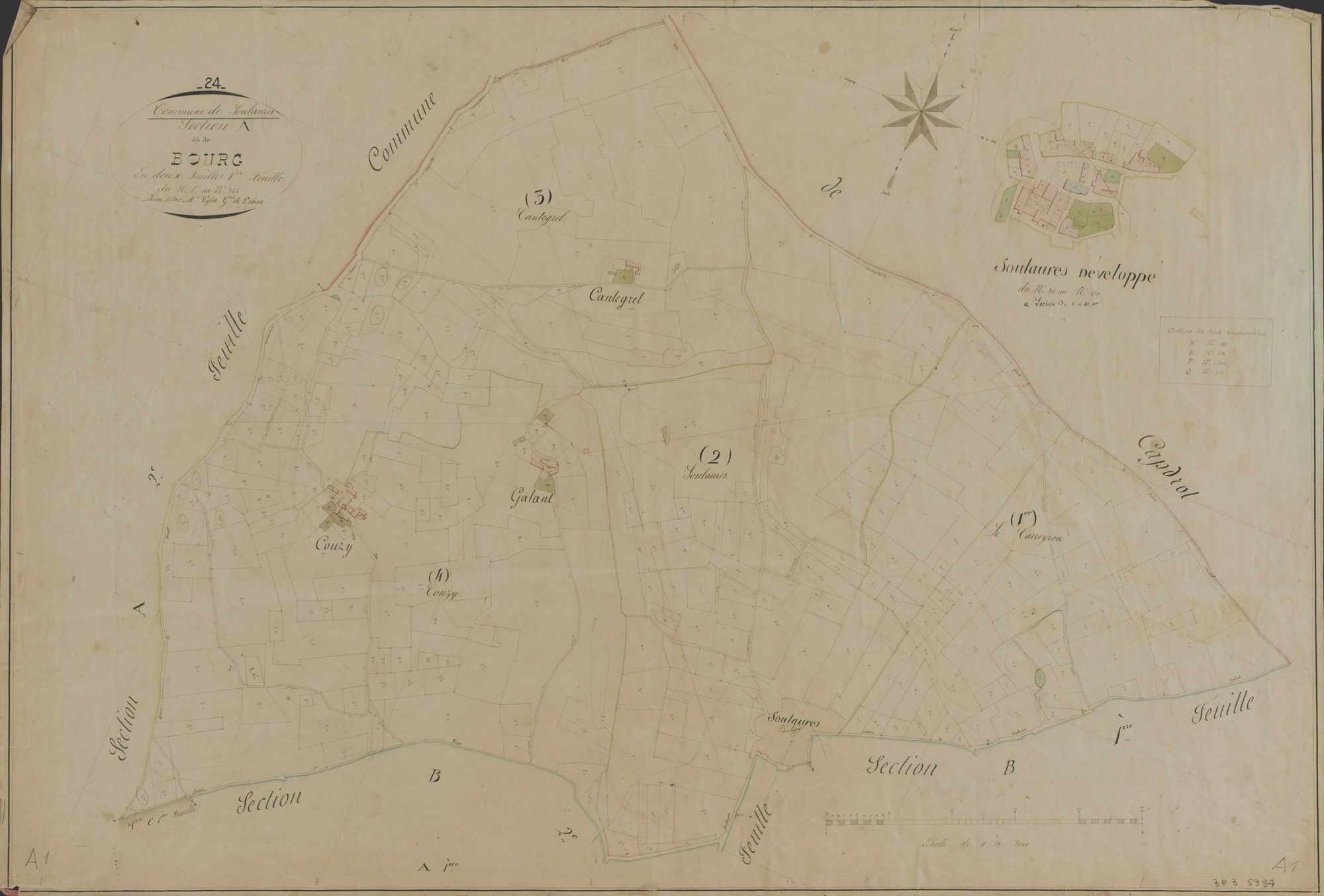 Soulaures - Le Bourg