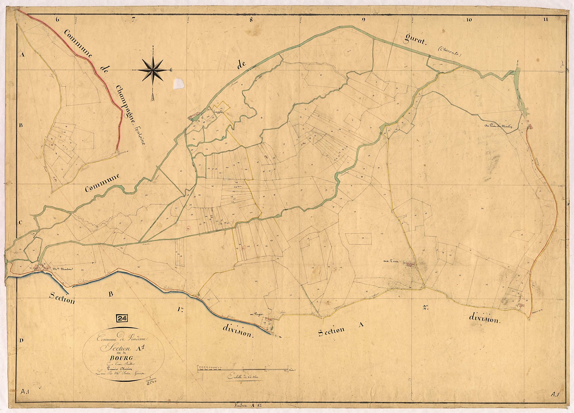 Vendoire - Le Bourg