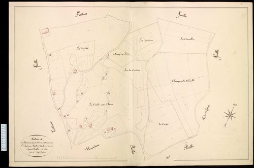 Tableau d'assemblage et section A