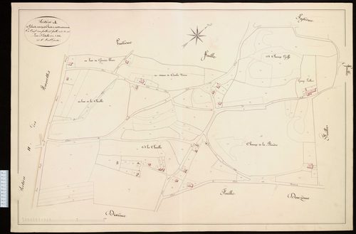 Tableau d'assemblage et section A