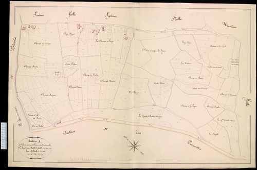 Tableau d'assemblage et section A