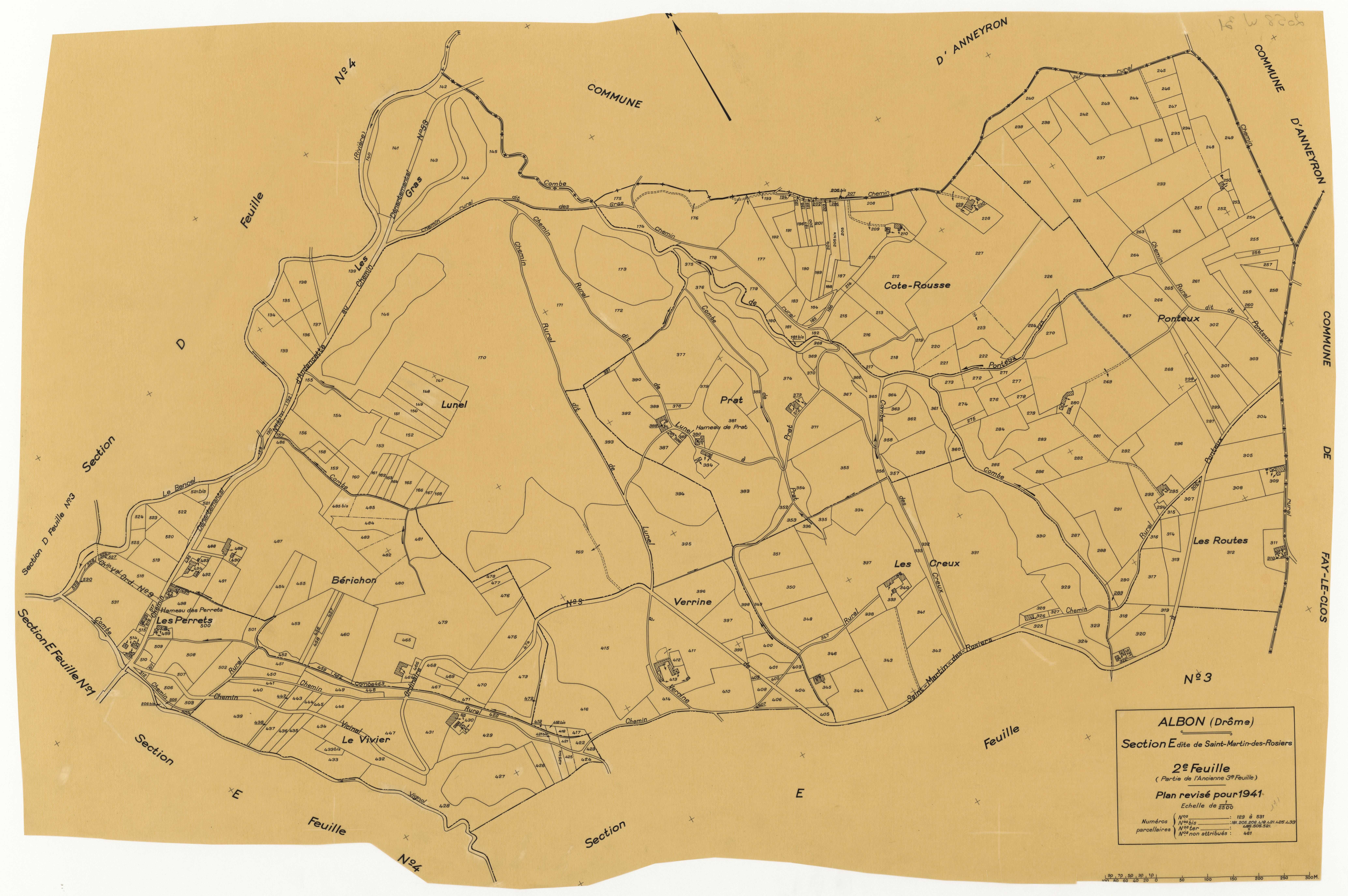 E2, Saint-Martin-des-Rosiers. 1941.