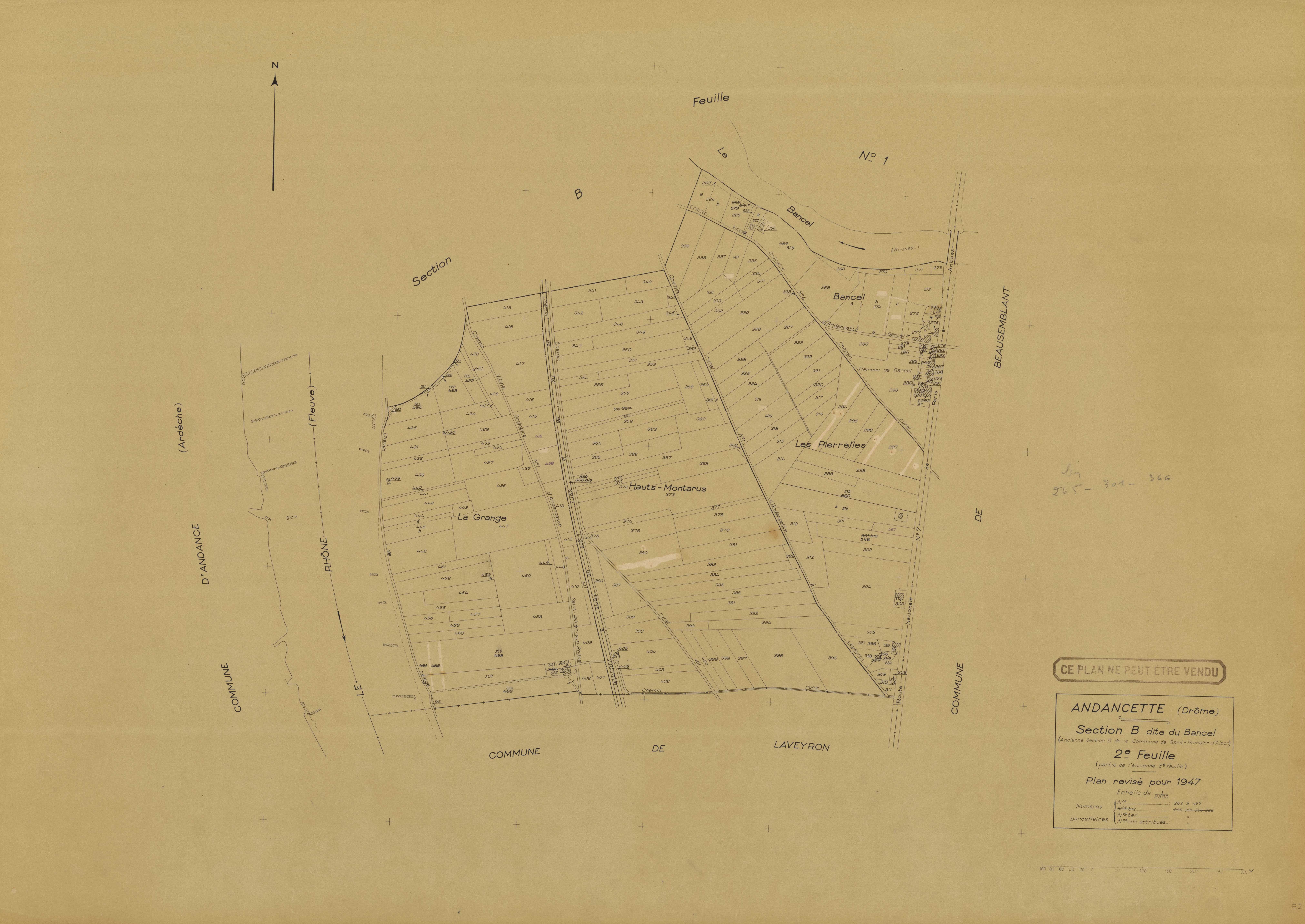 B2, Bancel. 1947.