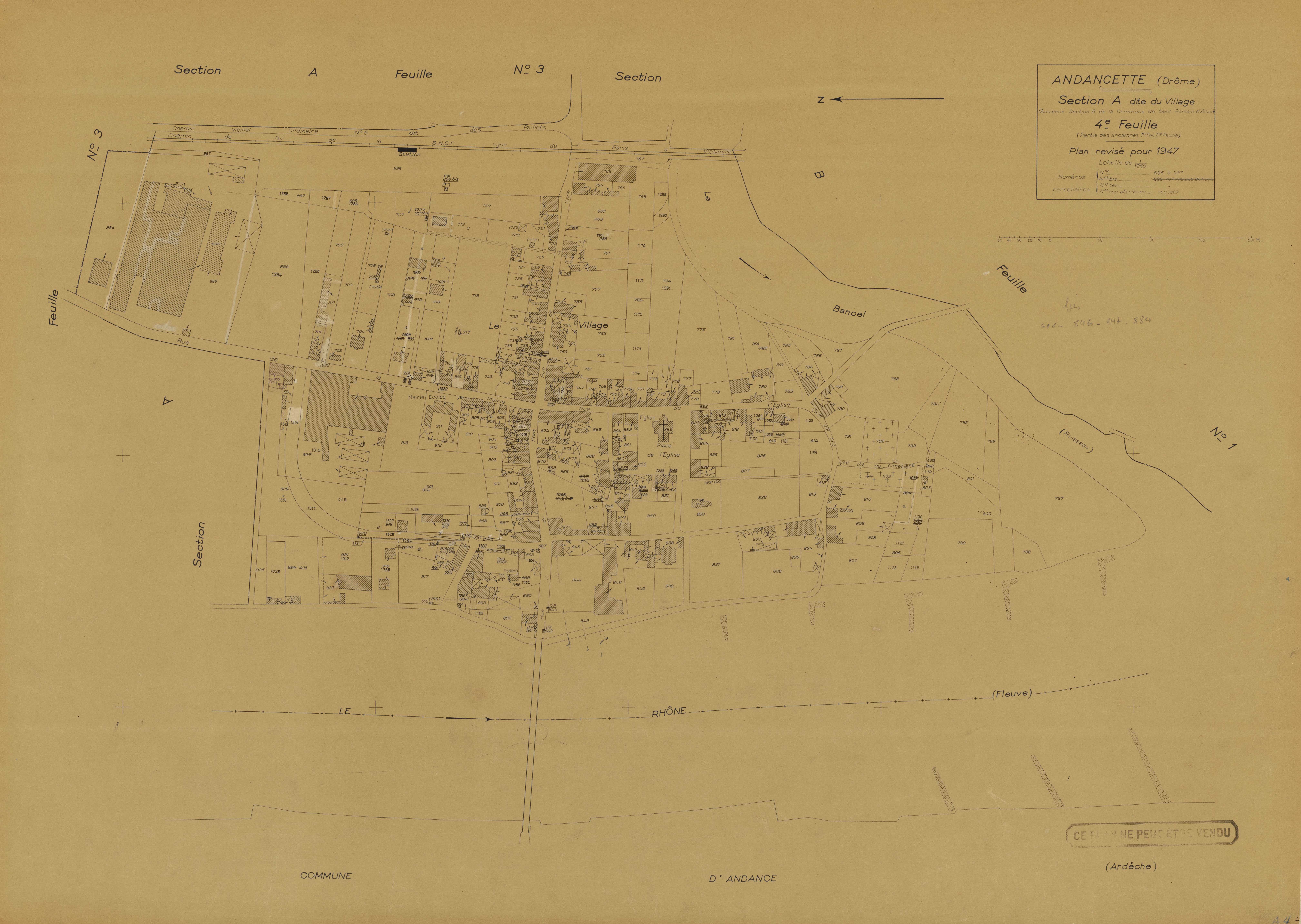 A4, Le Village. 1947.