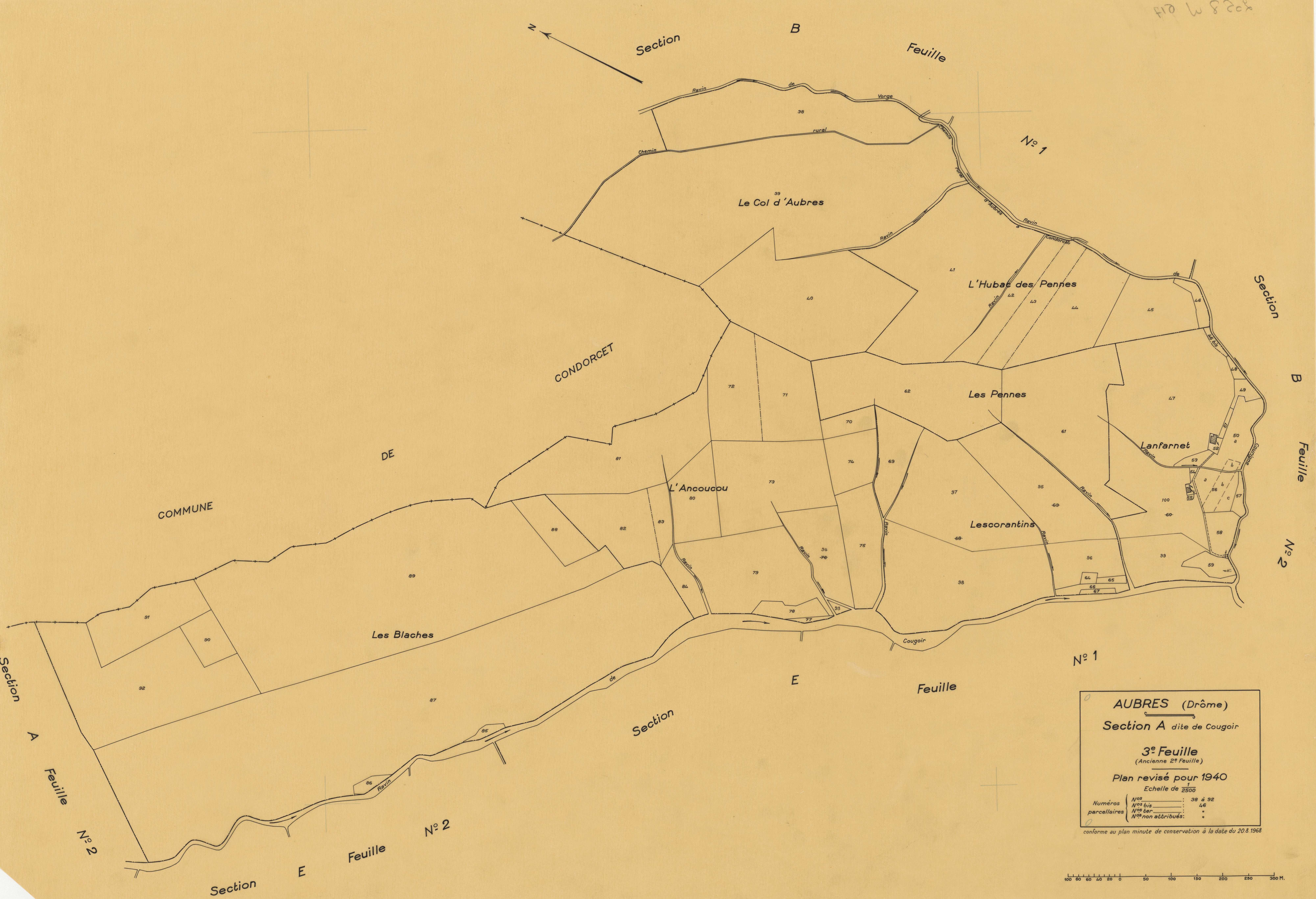 A3, Cougoir. 1968.
