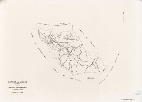 Tableau d'assemblage. 1987.