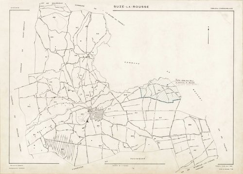 Tableau d'assemblage. 1966-1975.