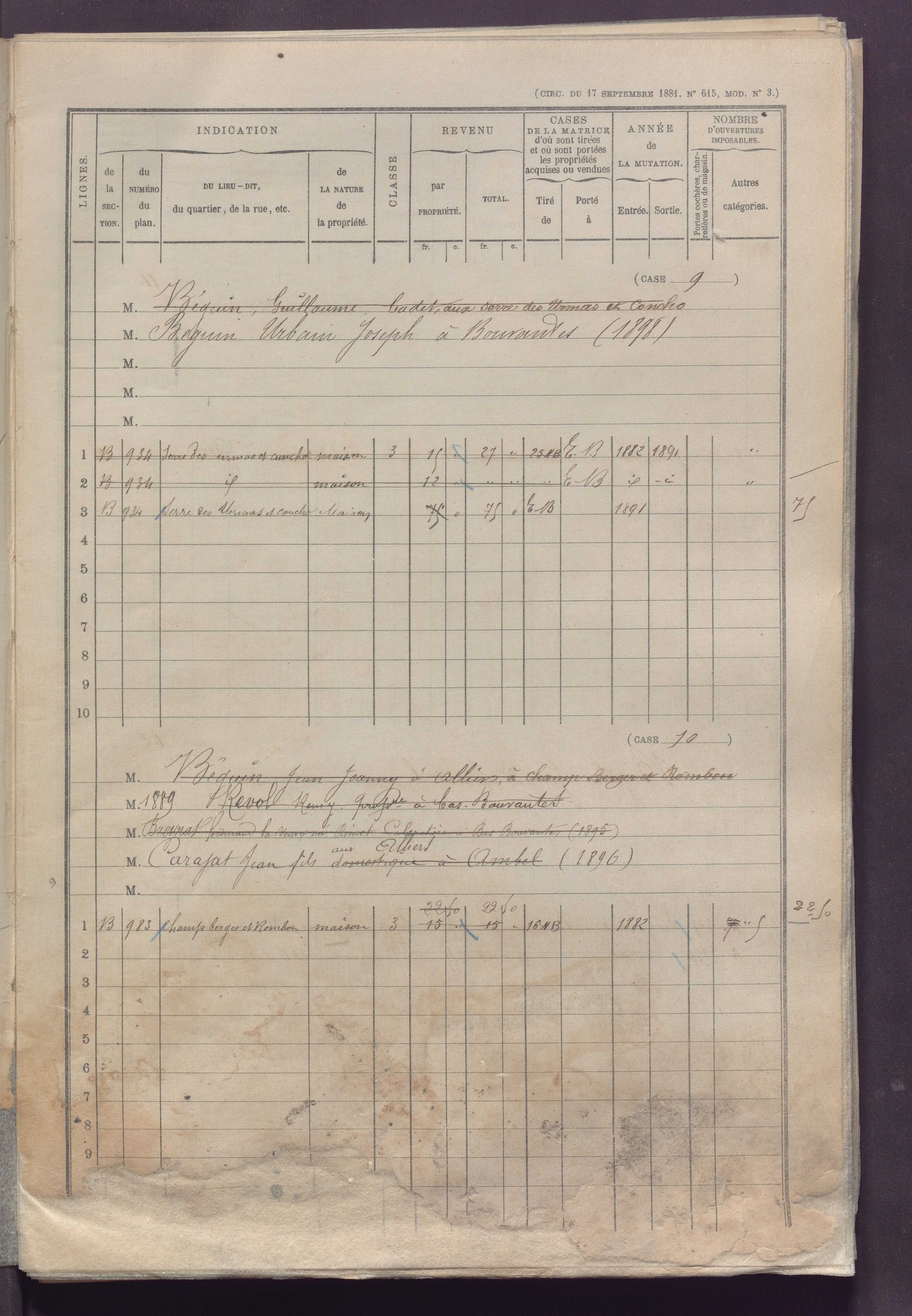 Volume 1 : cases 1-218.
