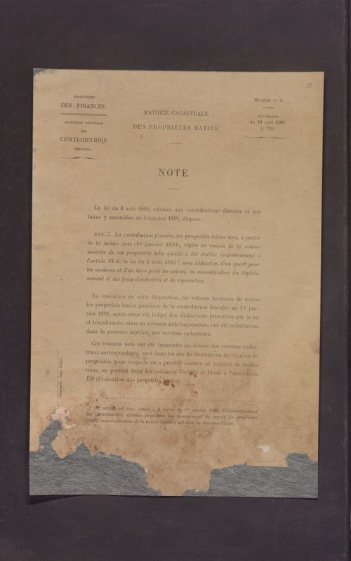 Volume 1 : cases 1-88 (3 janvier 1882).