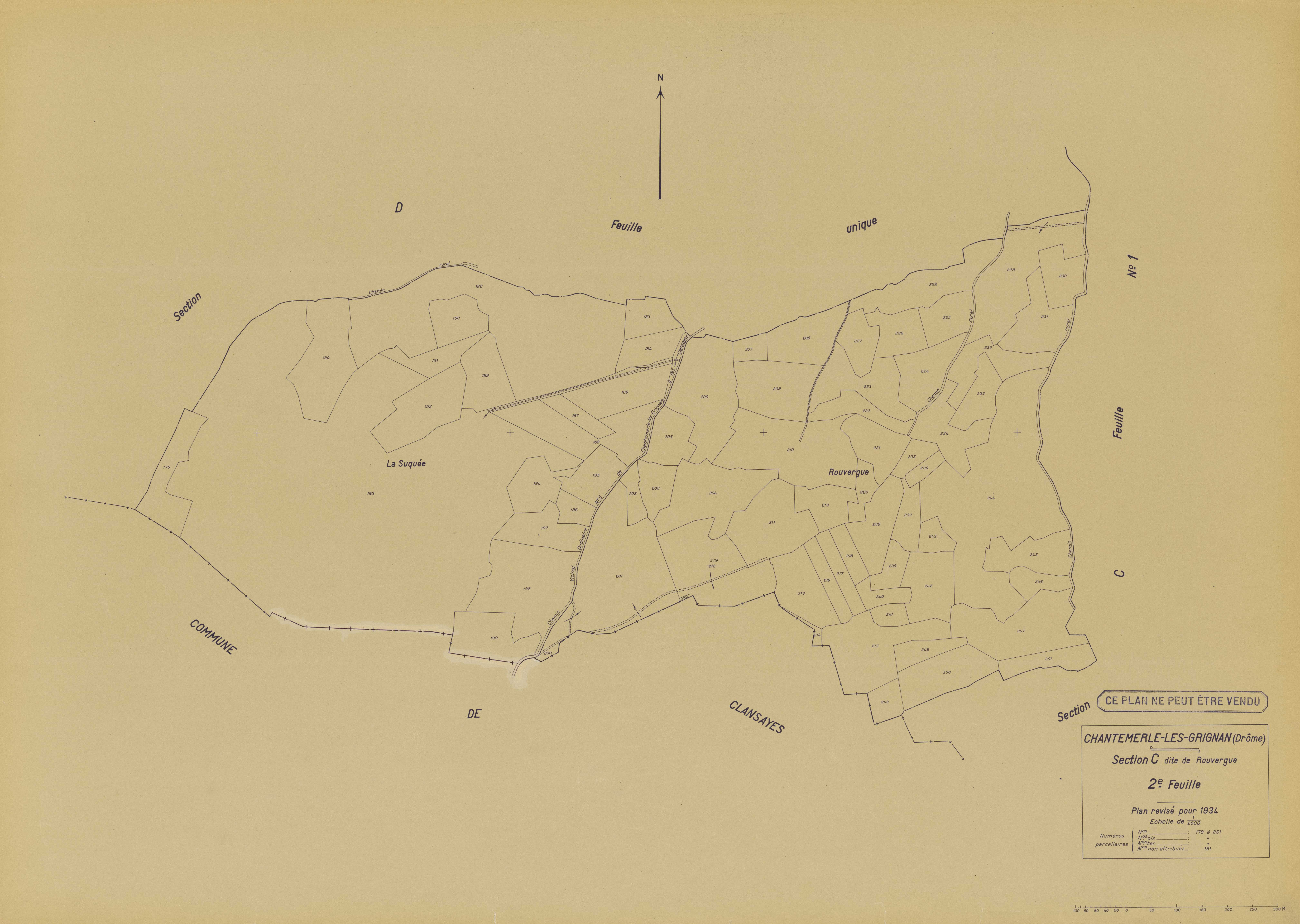 C2, Rouvergue. 1934.