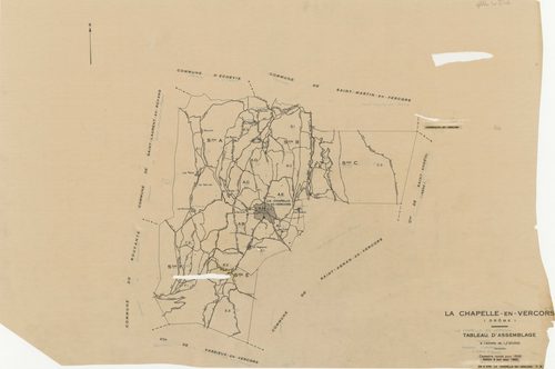 Tableau d'assemblage. 1983.