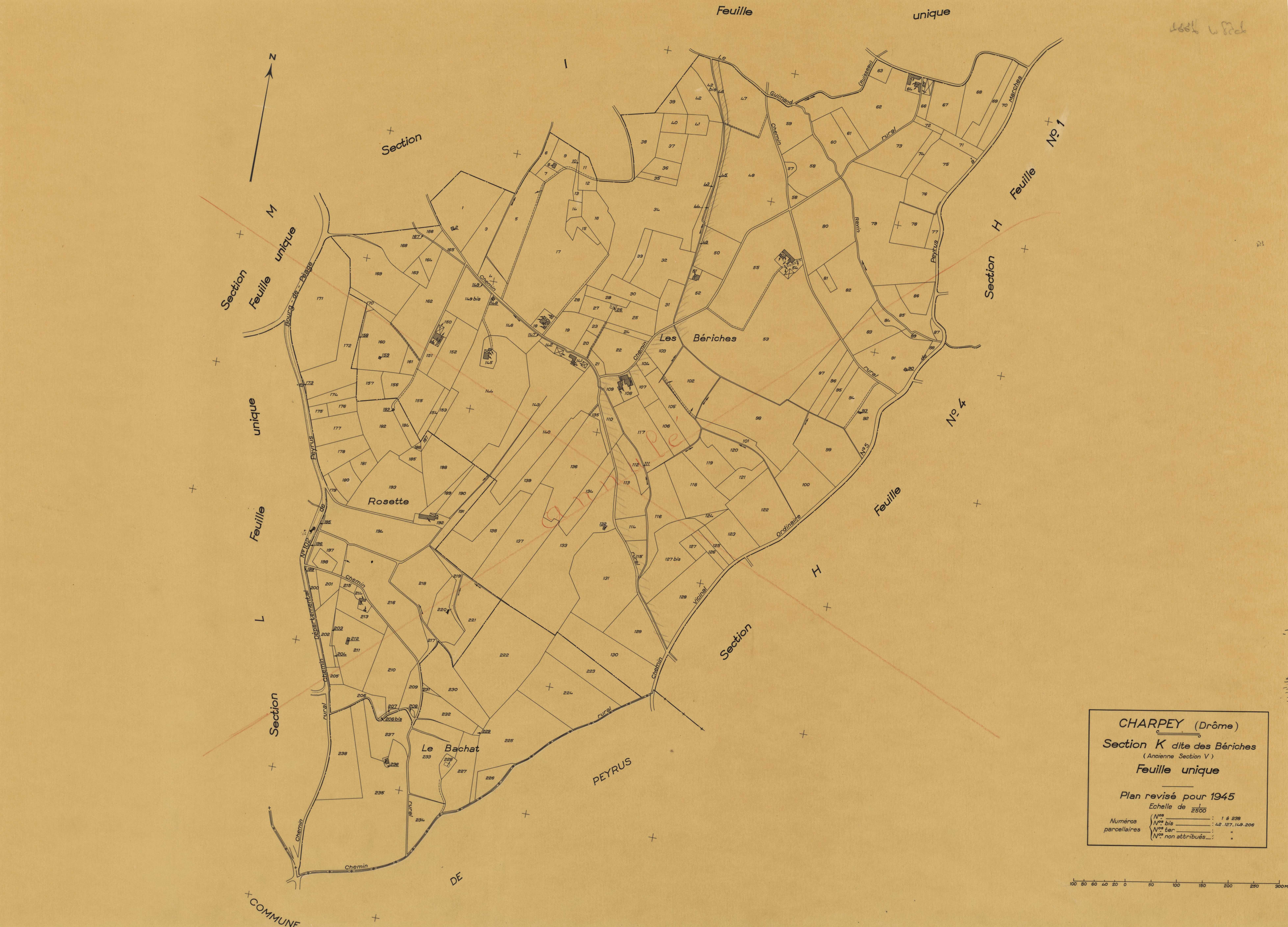 K, Les Bériches. 1945.