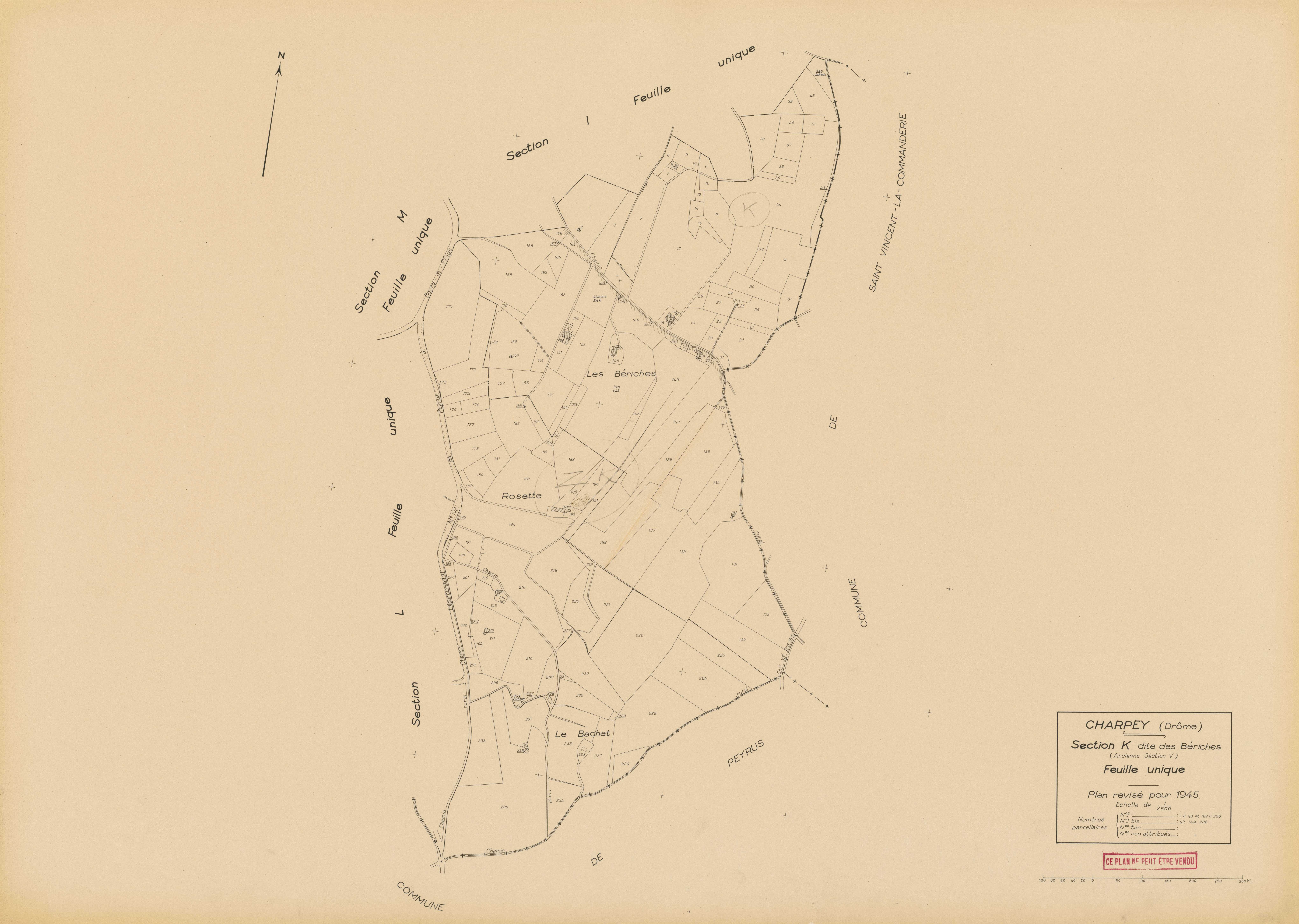 K, Les Bériches. 1945-[1955].