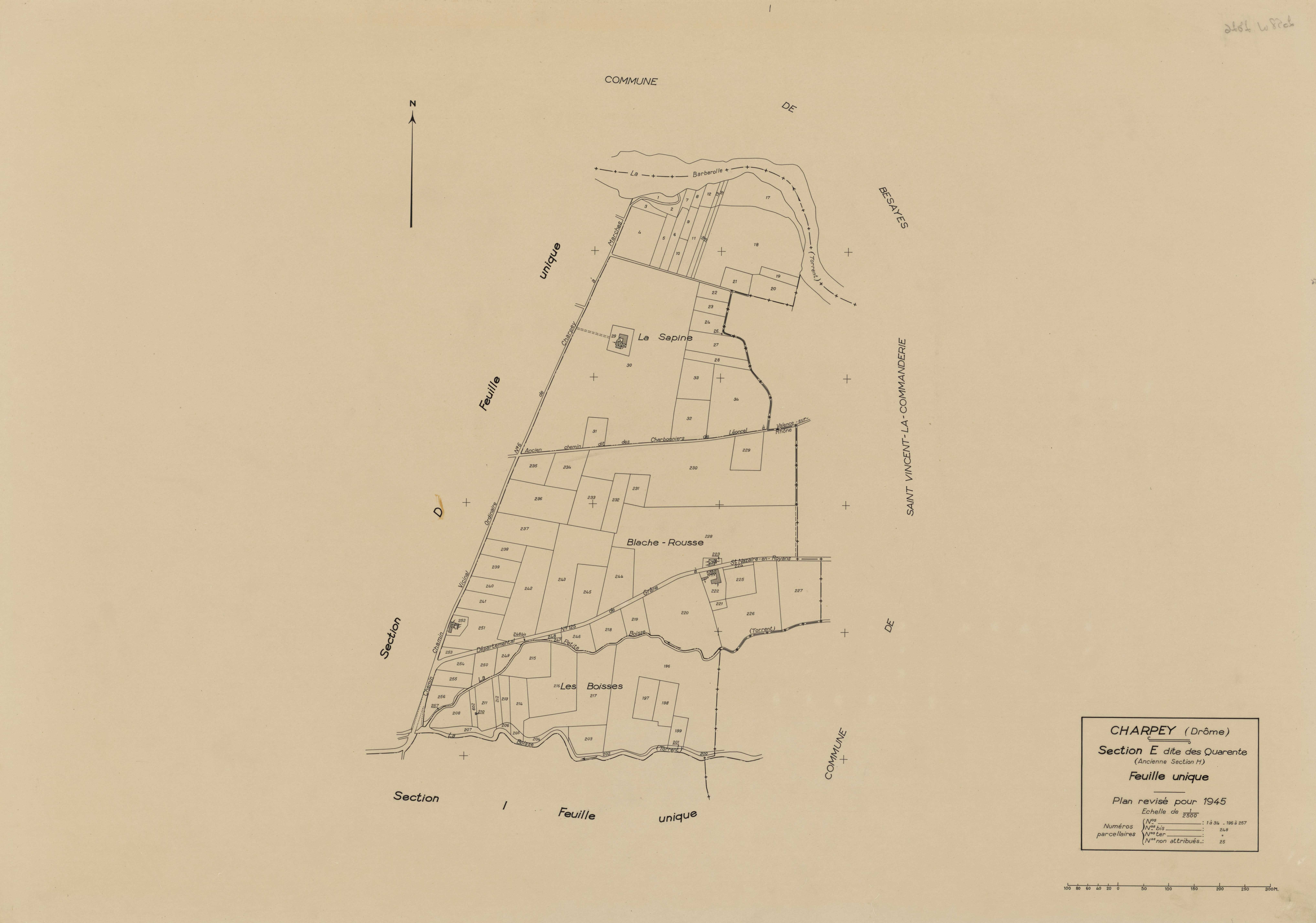 E, Quarente. 1945-[1955].