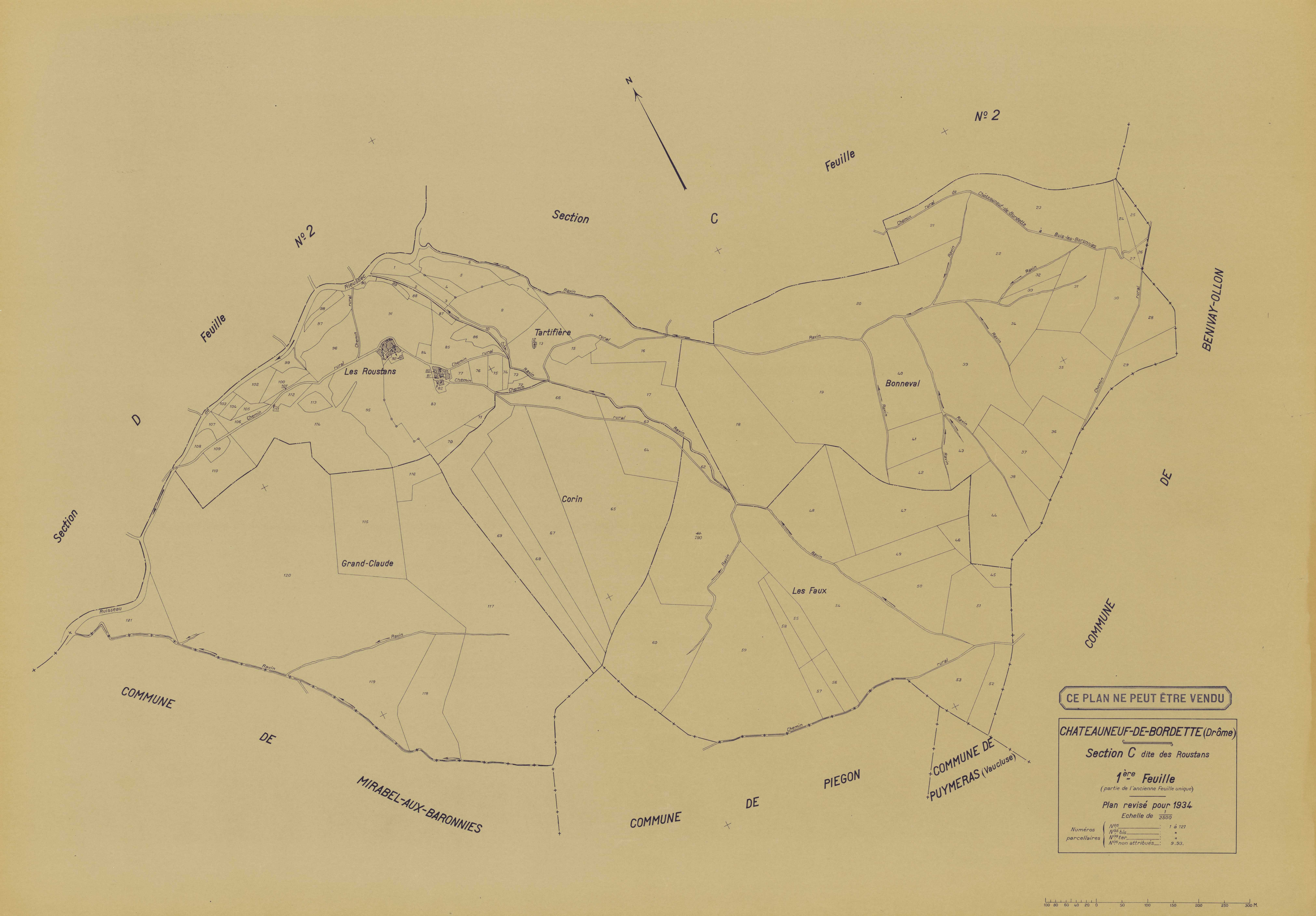 C1, Roustans. 1934.