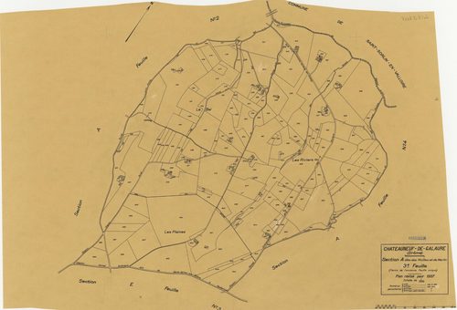 A3, Moïlles et de Merlin. 1937.