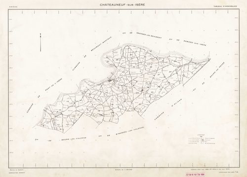 Tableau d'assemblage. 1976.