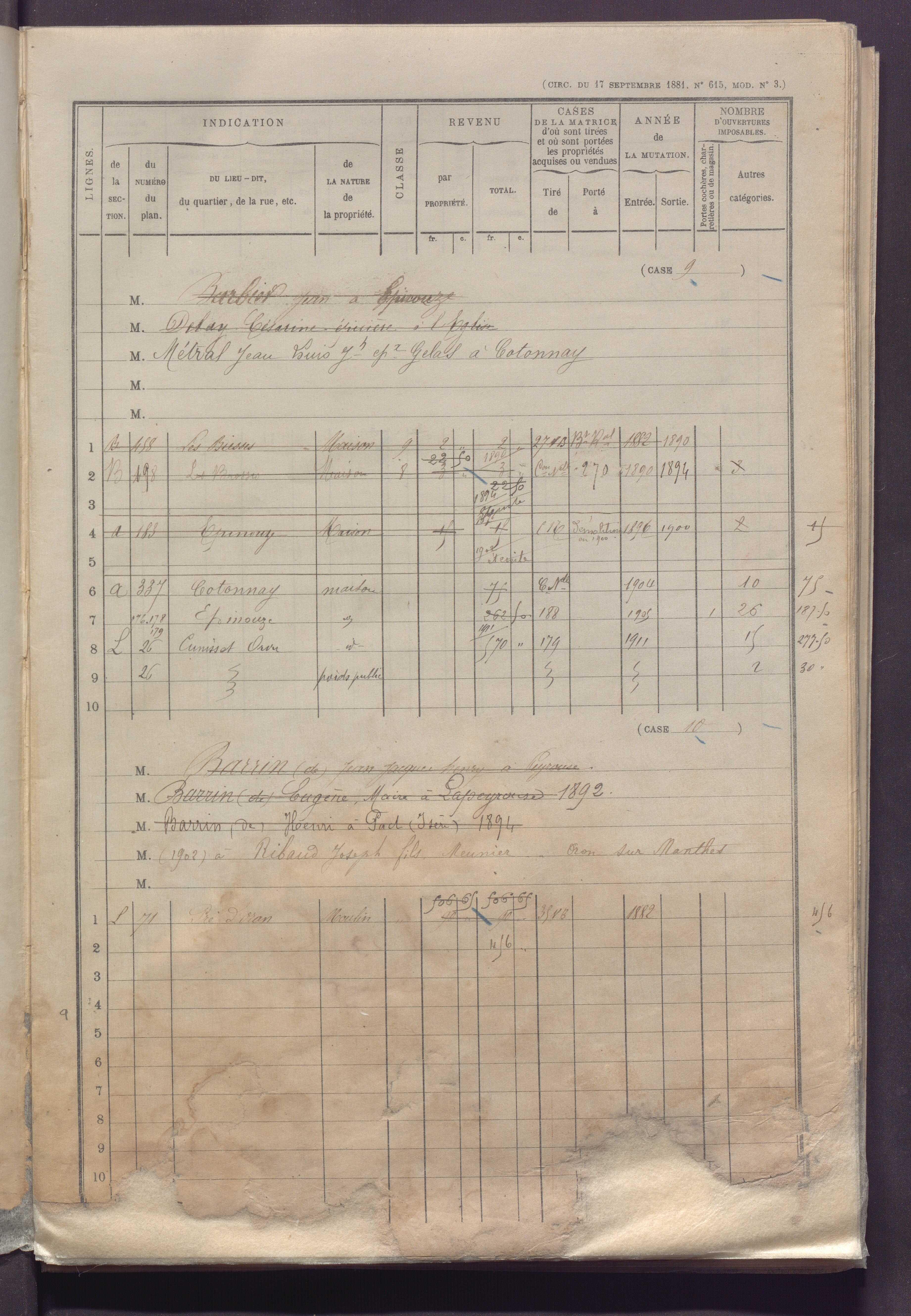 Volume 1 : cases 1-272.