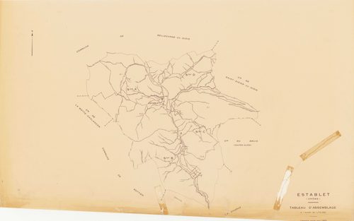 Tableau d'assemblage. 1969.