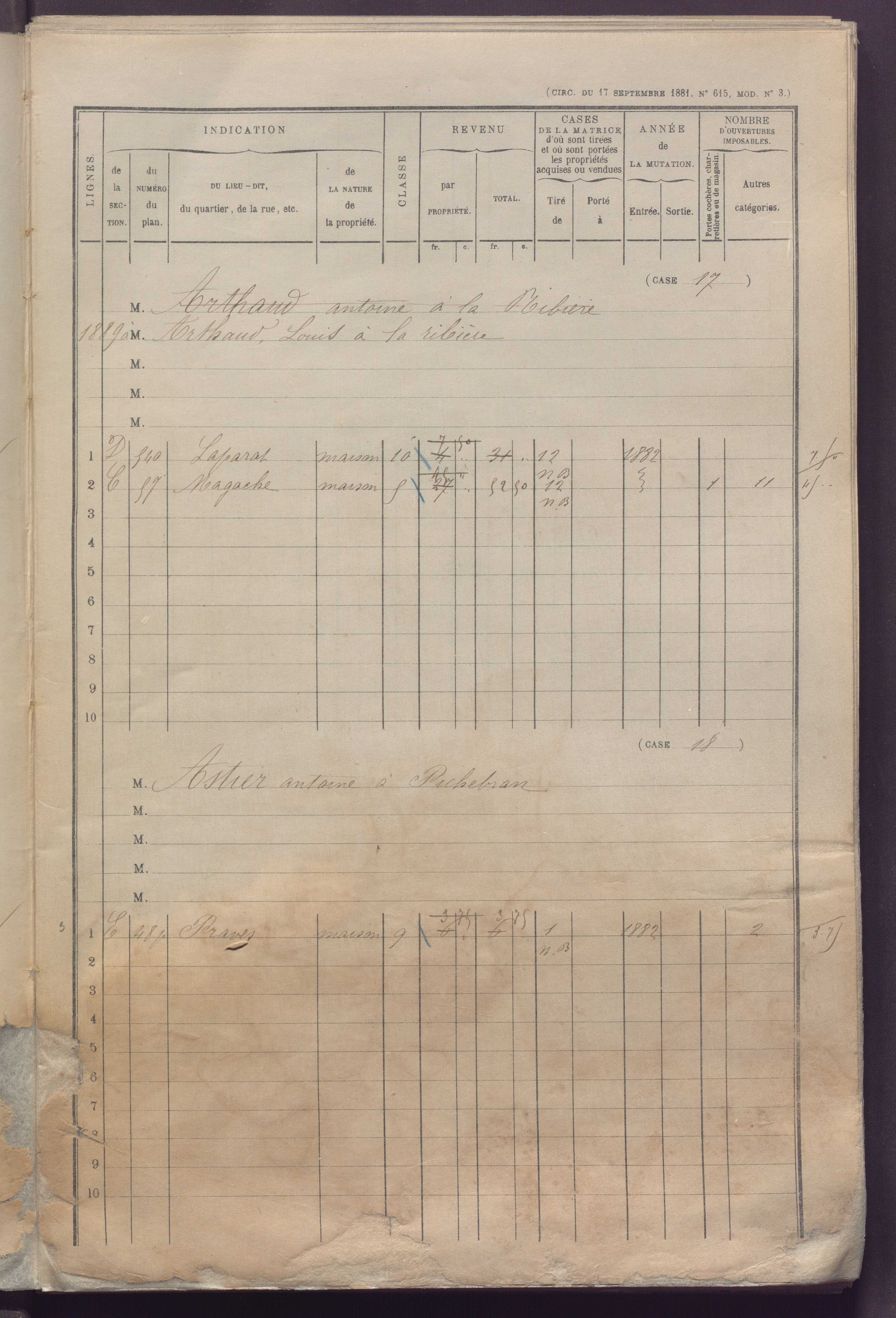 Volume 1 : cases 1-337.