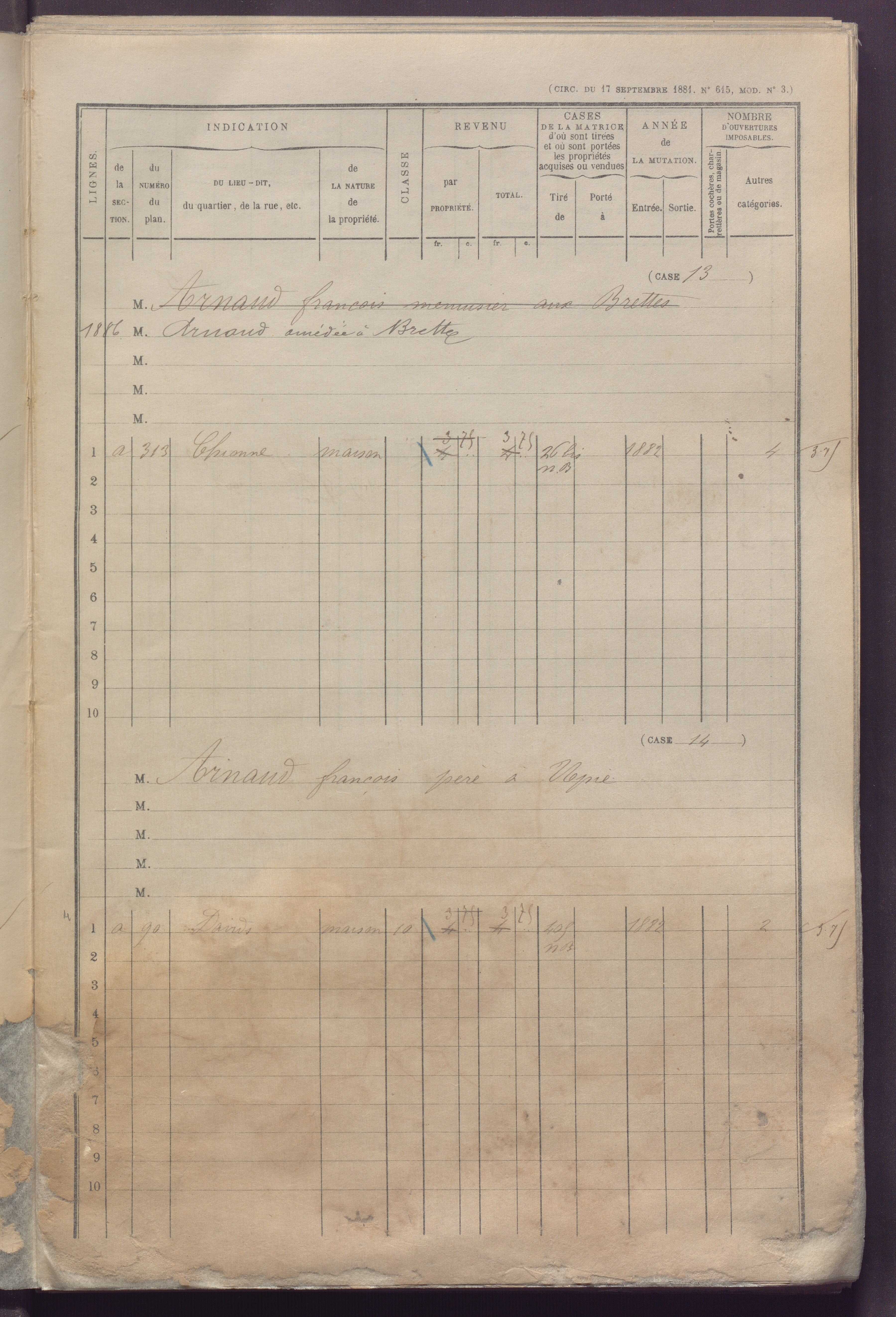 Volume 1 : cases 1-337.
