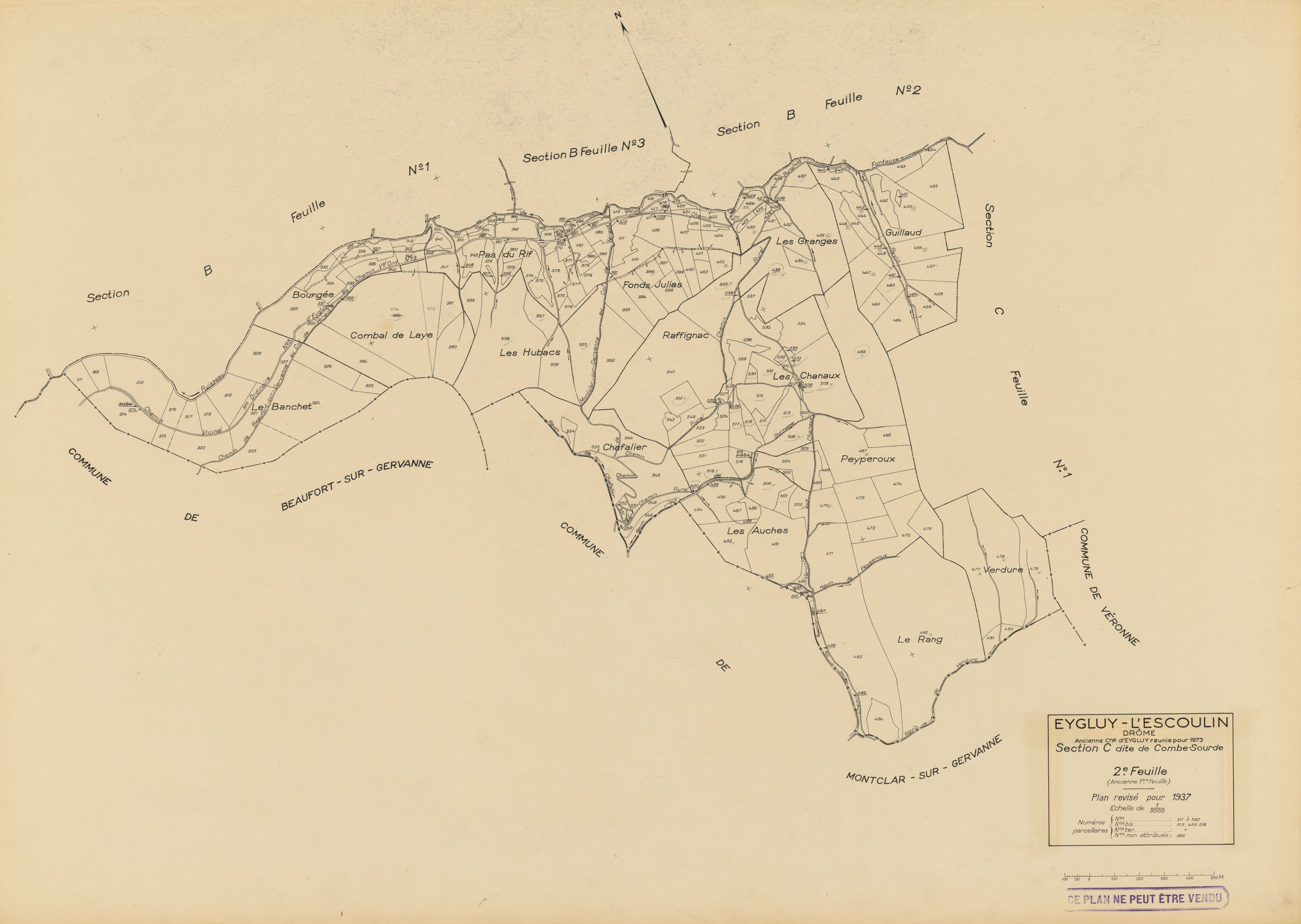C2, La Combe-Sourde. 1937.