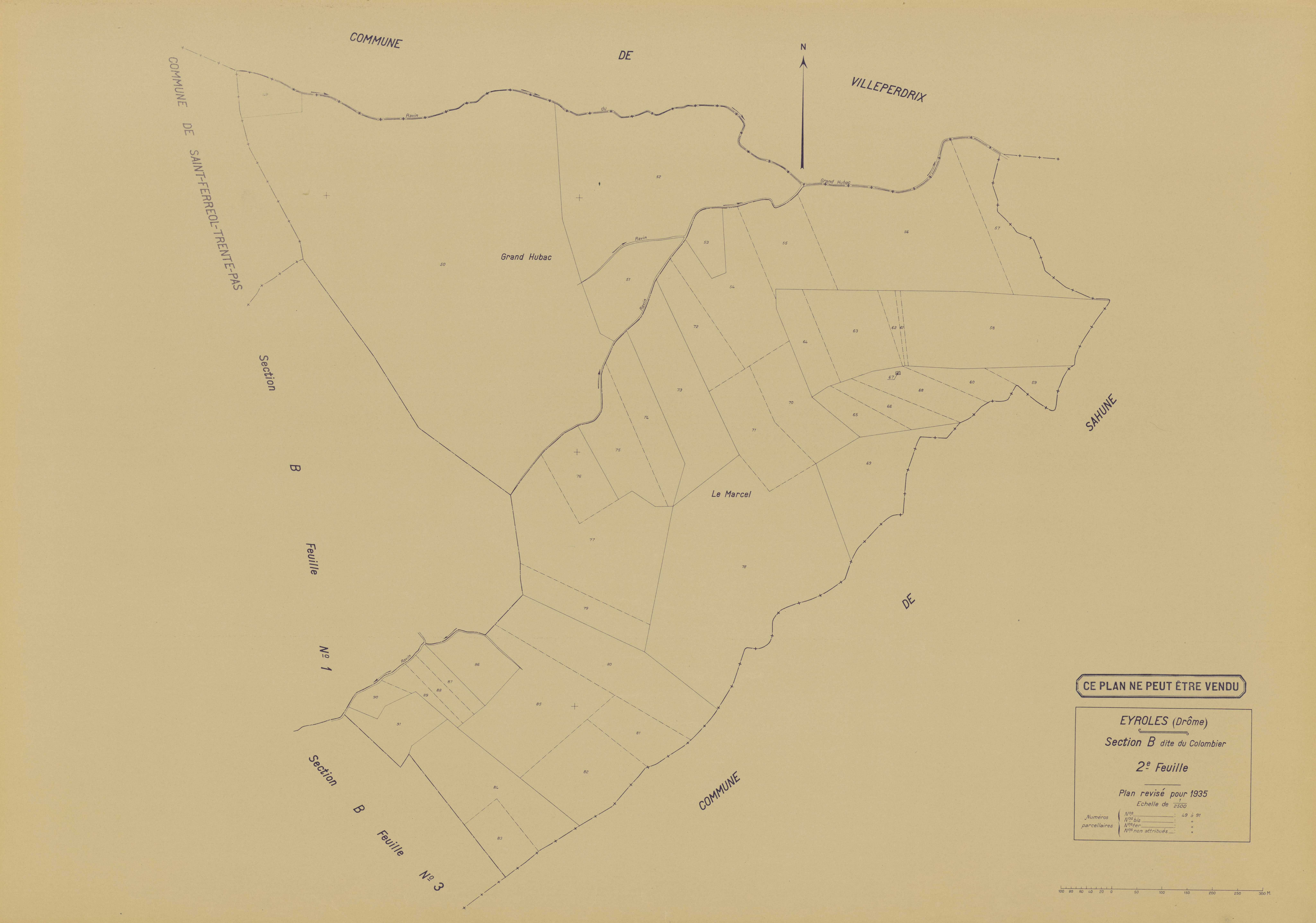 B2, Le Colombier. 1935.