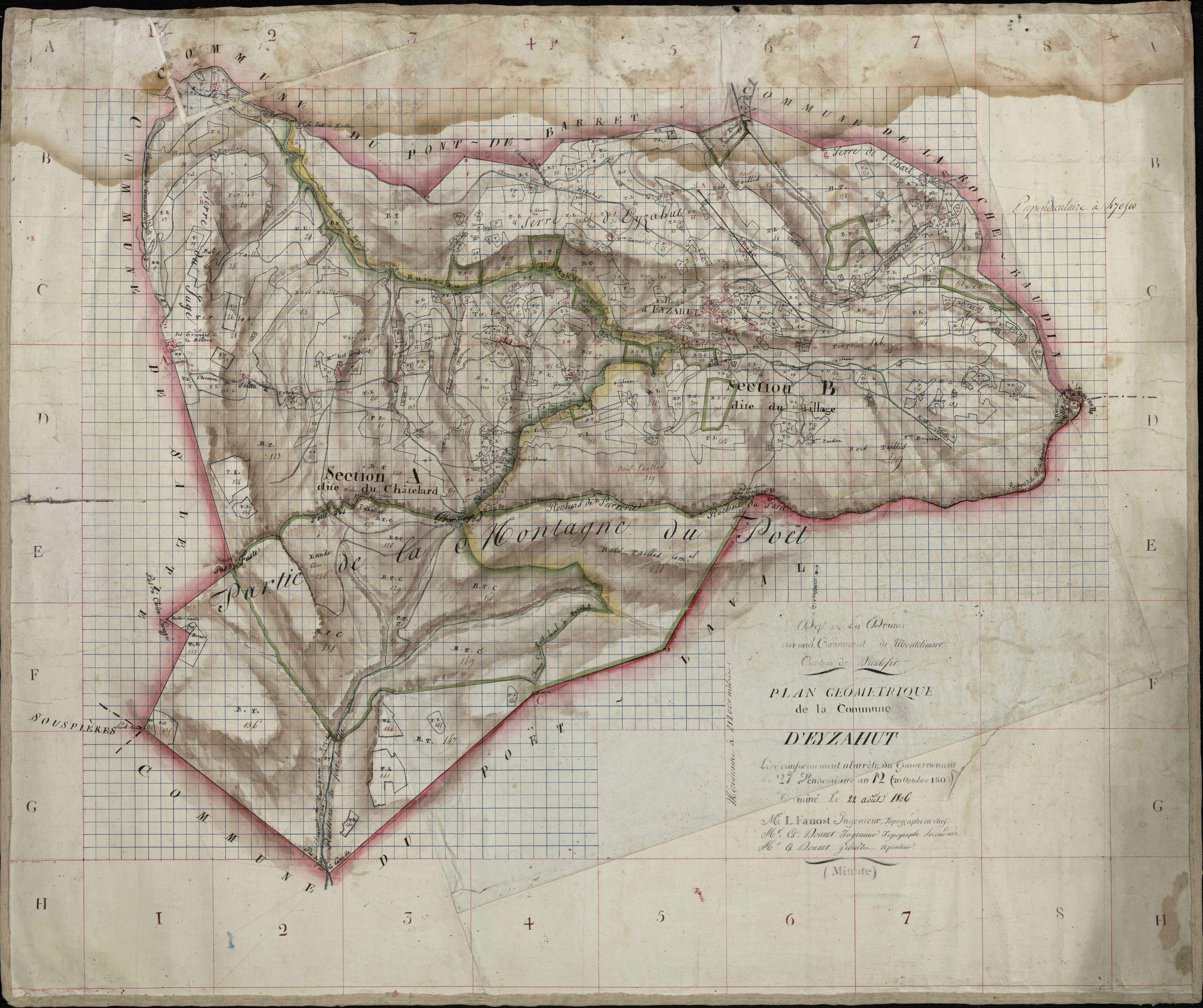 Plan géométrique.