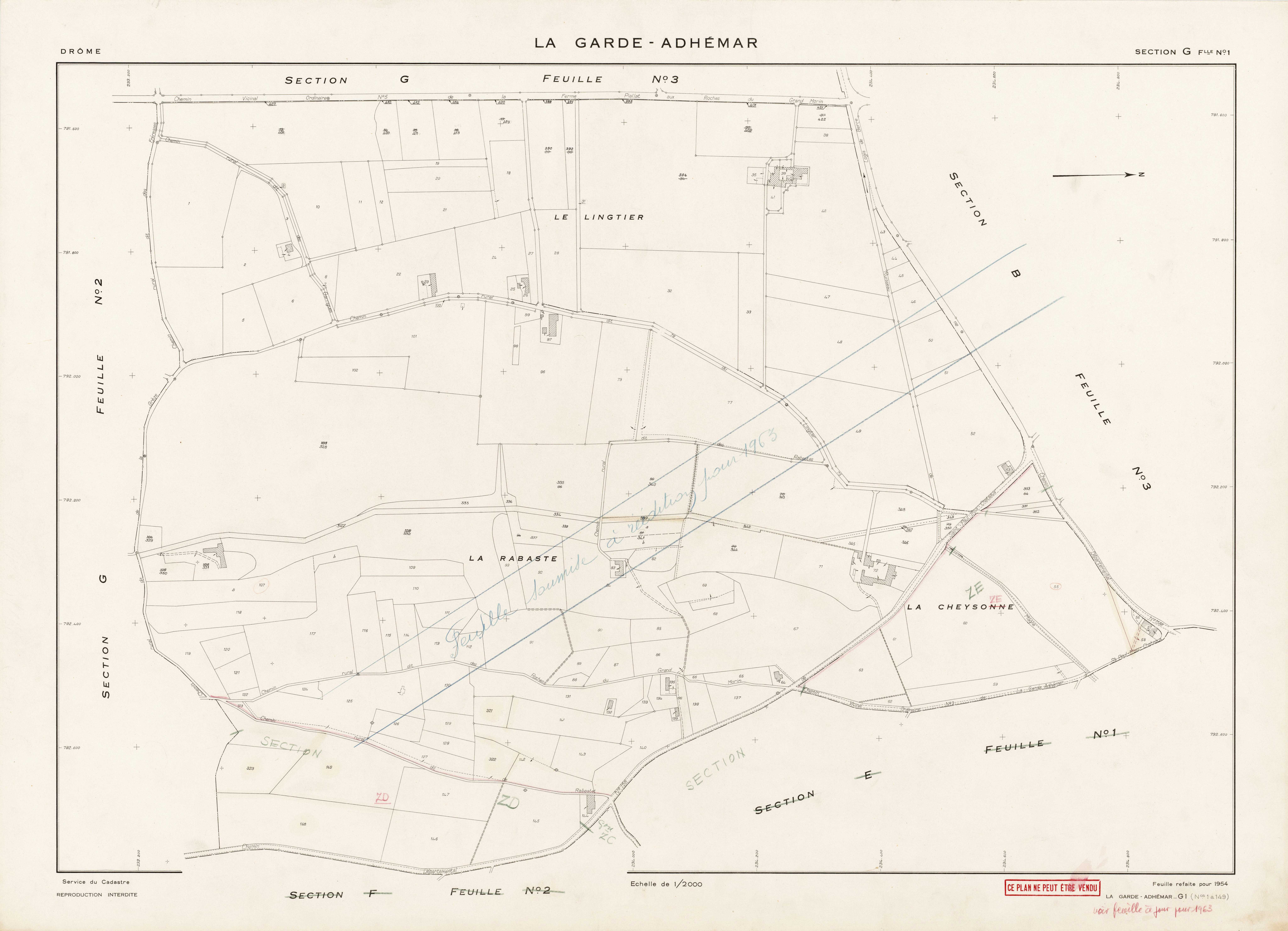 G1. 1954-1963.