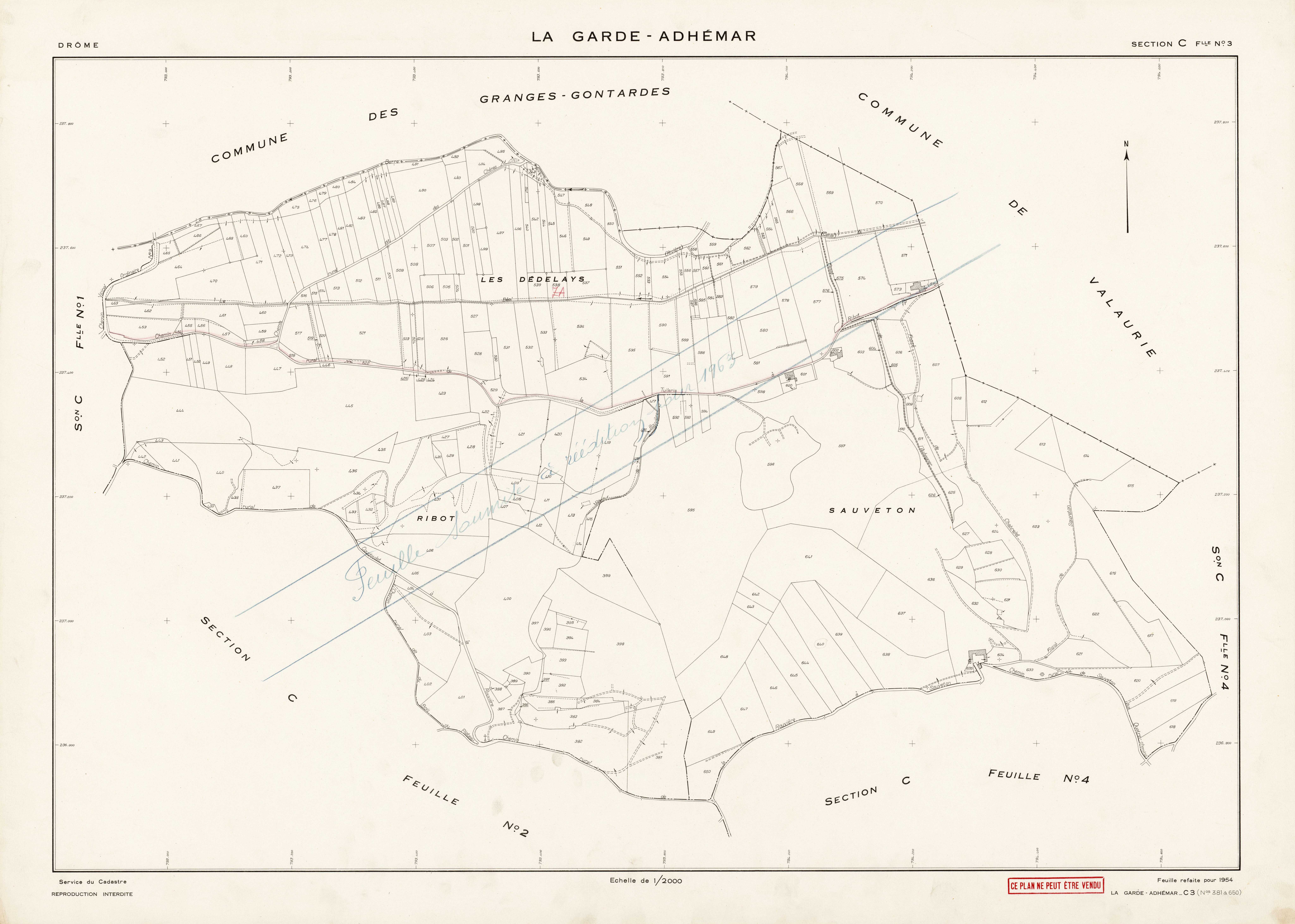 C3. 1954-1963.
