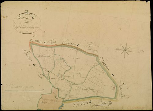 Section D2, Ville (la). Ville (agrandissement sur D1).