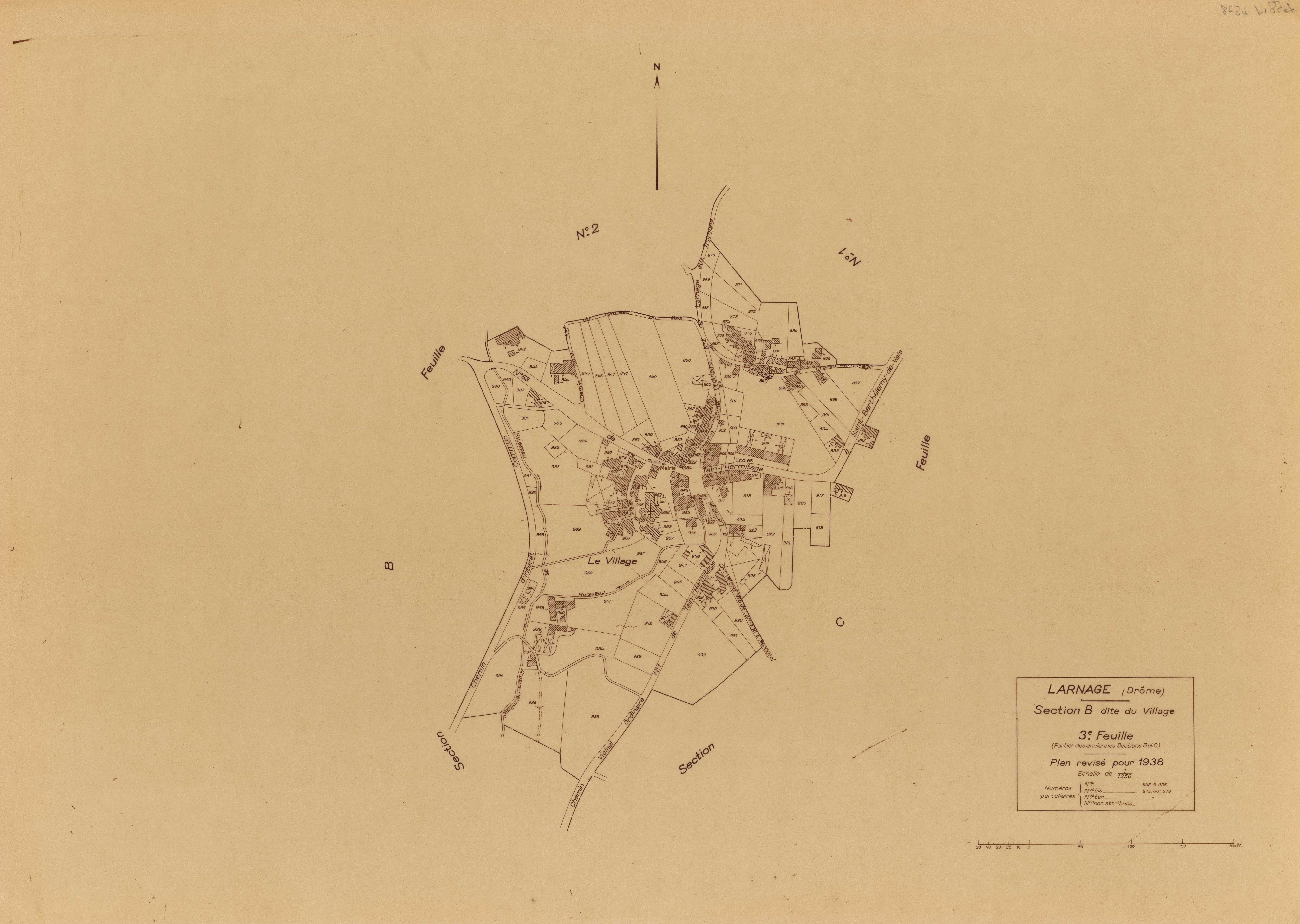 B3, Le Village. 1938.