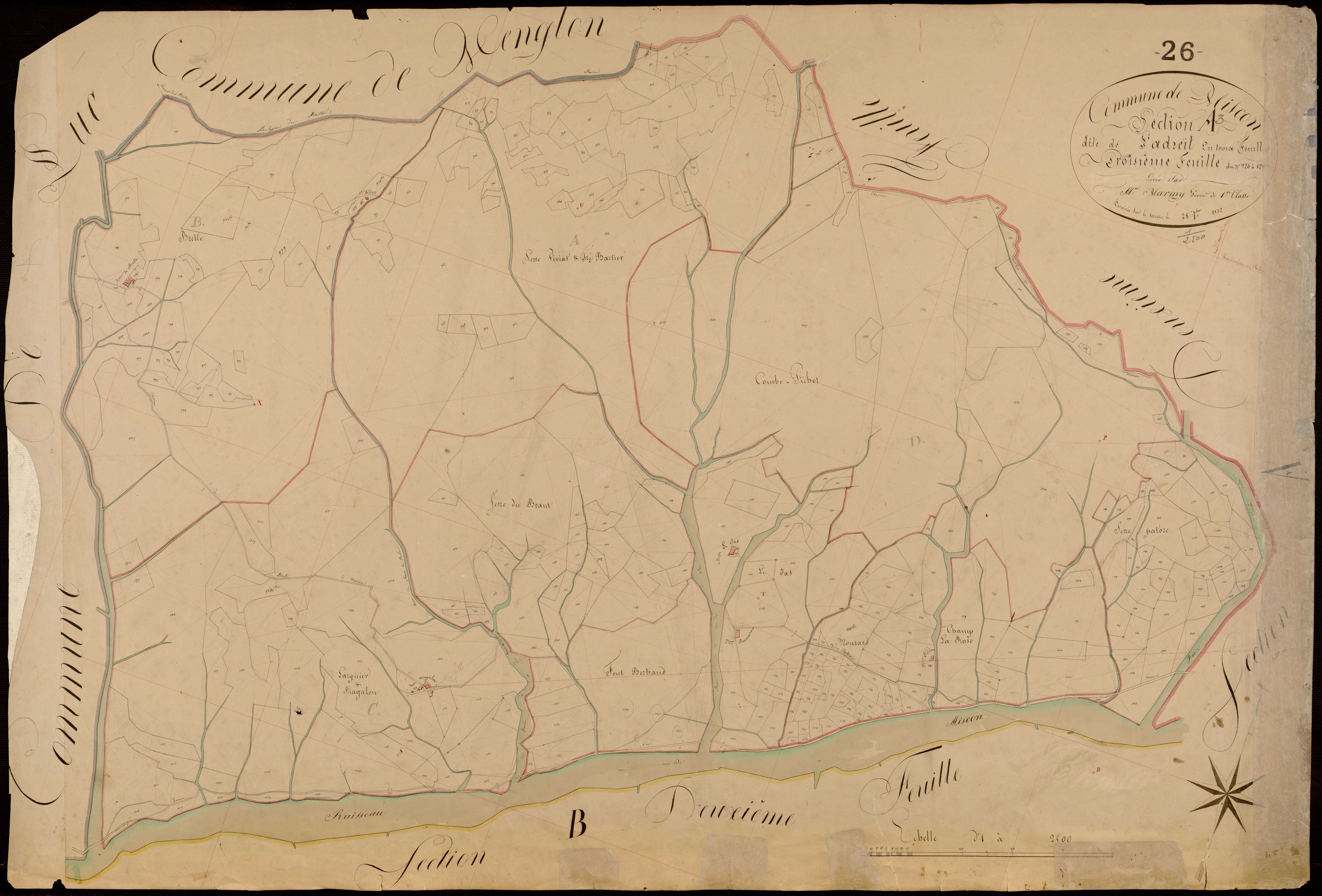 Plan avec lacunes.