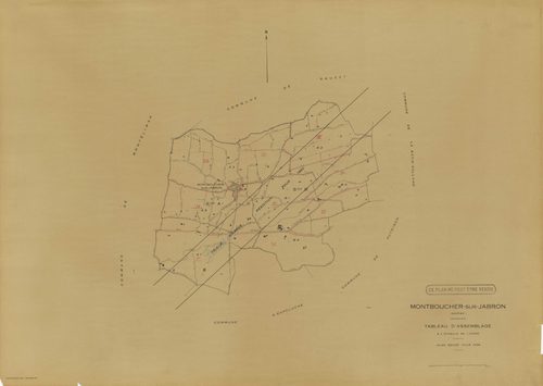 Tableau d'assemblage. 1946-1960.
