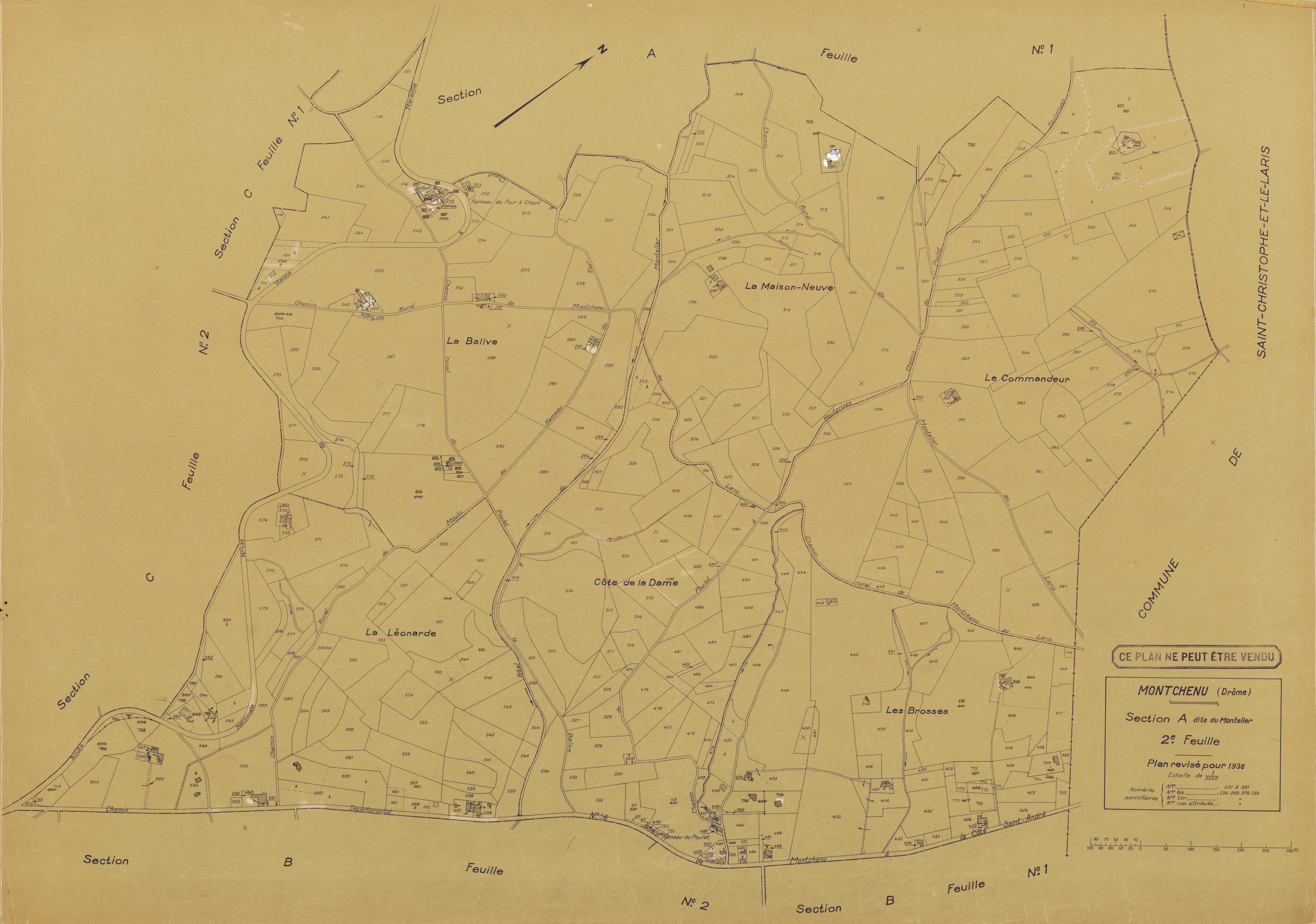 A2, Montelier. 1936.