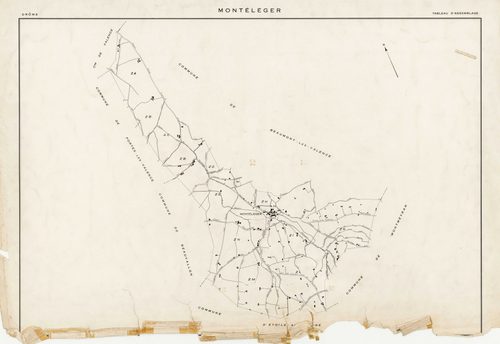 Tableau d'assemblage. s.d.