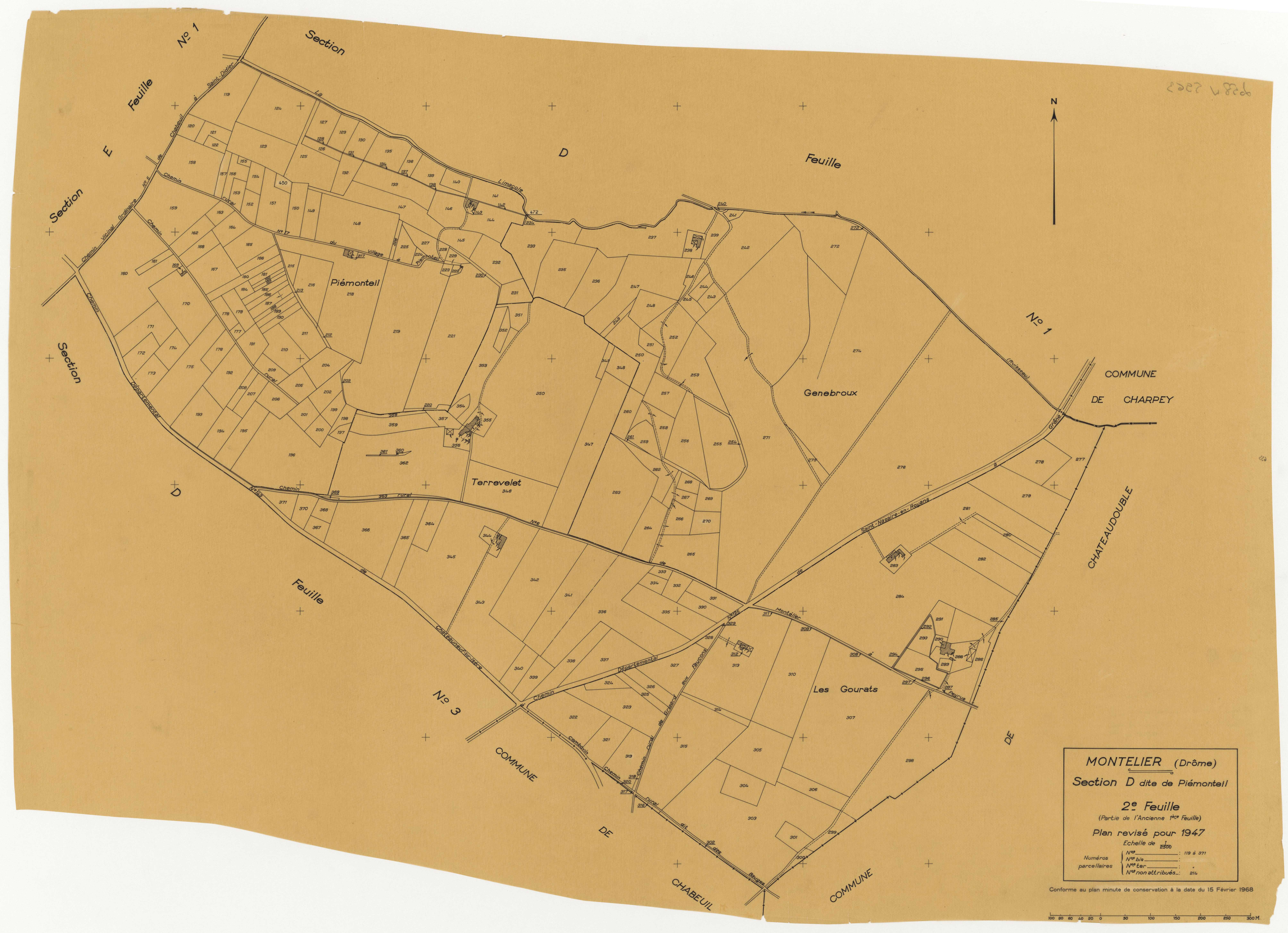 D2, Piémonteil. 1968.
