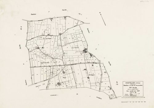 A1, Fauconnières. 1968.