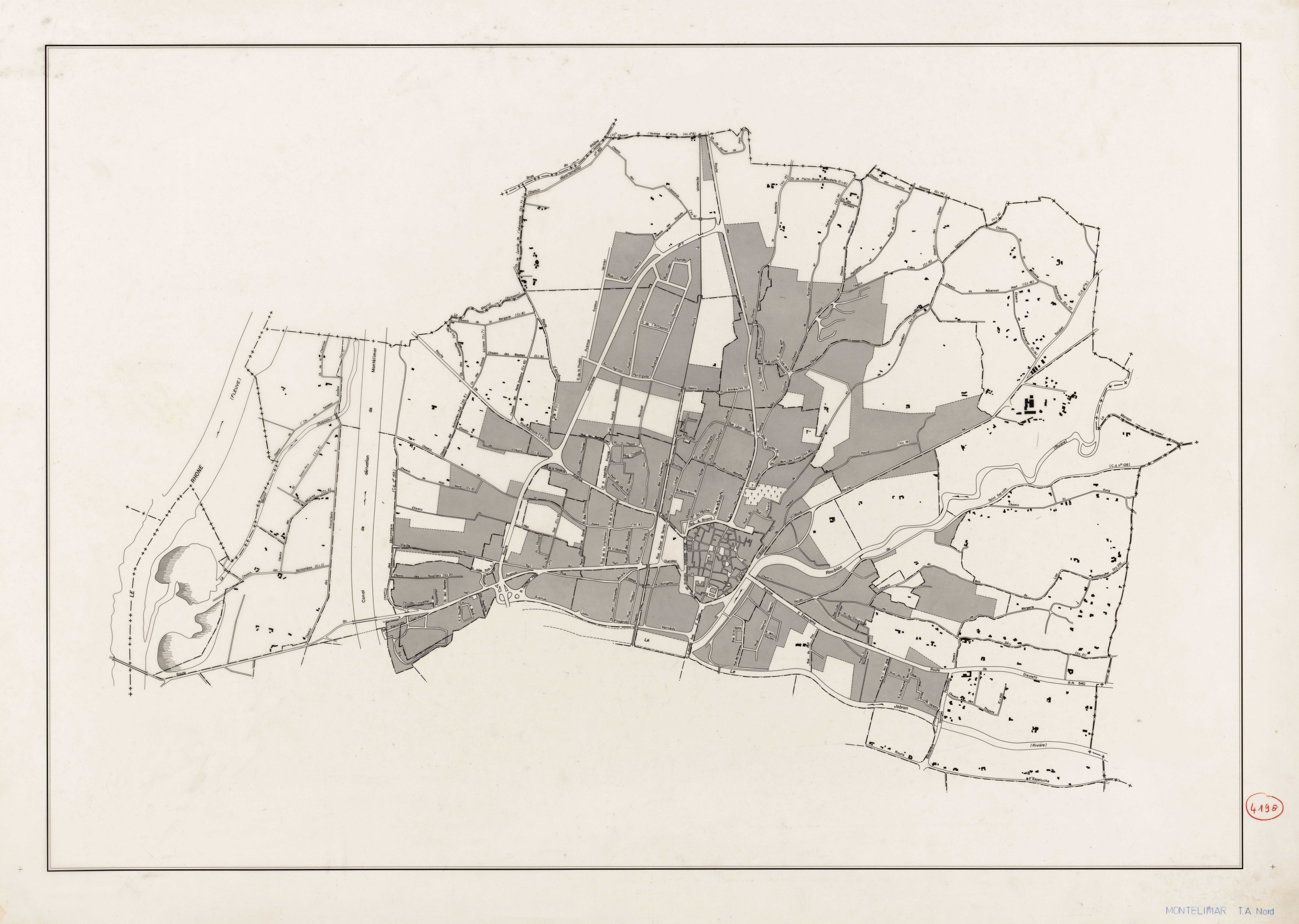 Tableau d'assemblage, feuille 1. 1989.