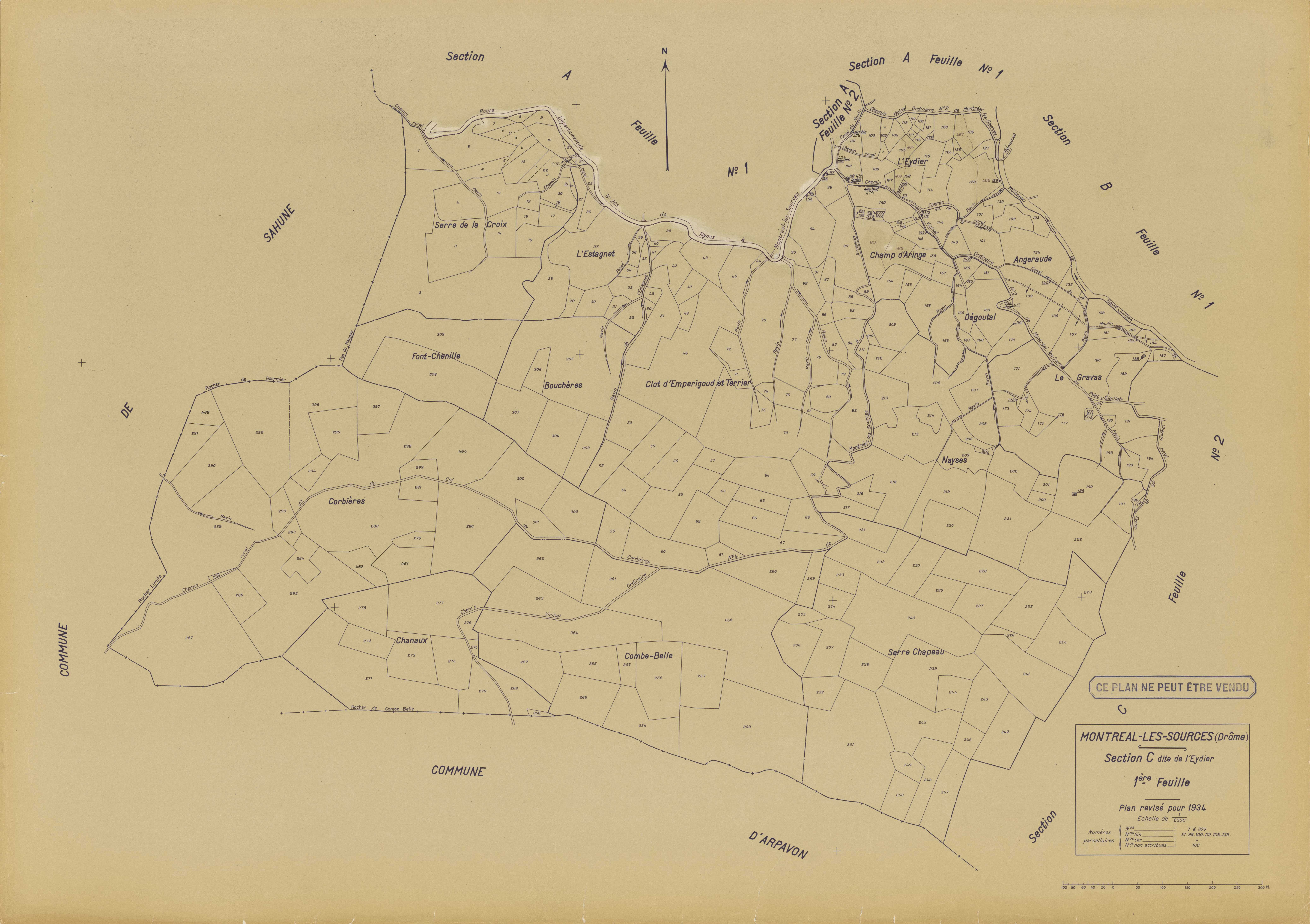 C1, L'Eydier. 1934.