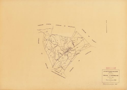Tableau d'assemblage. 1967.