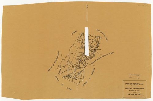 Tableau d'assemblage. 1934.