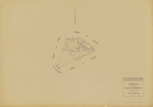 Tableau d'assemblage. 1934.