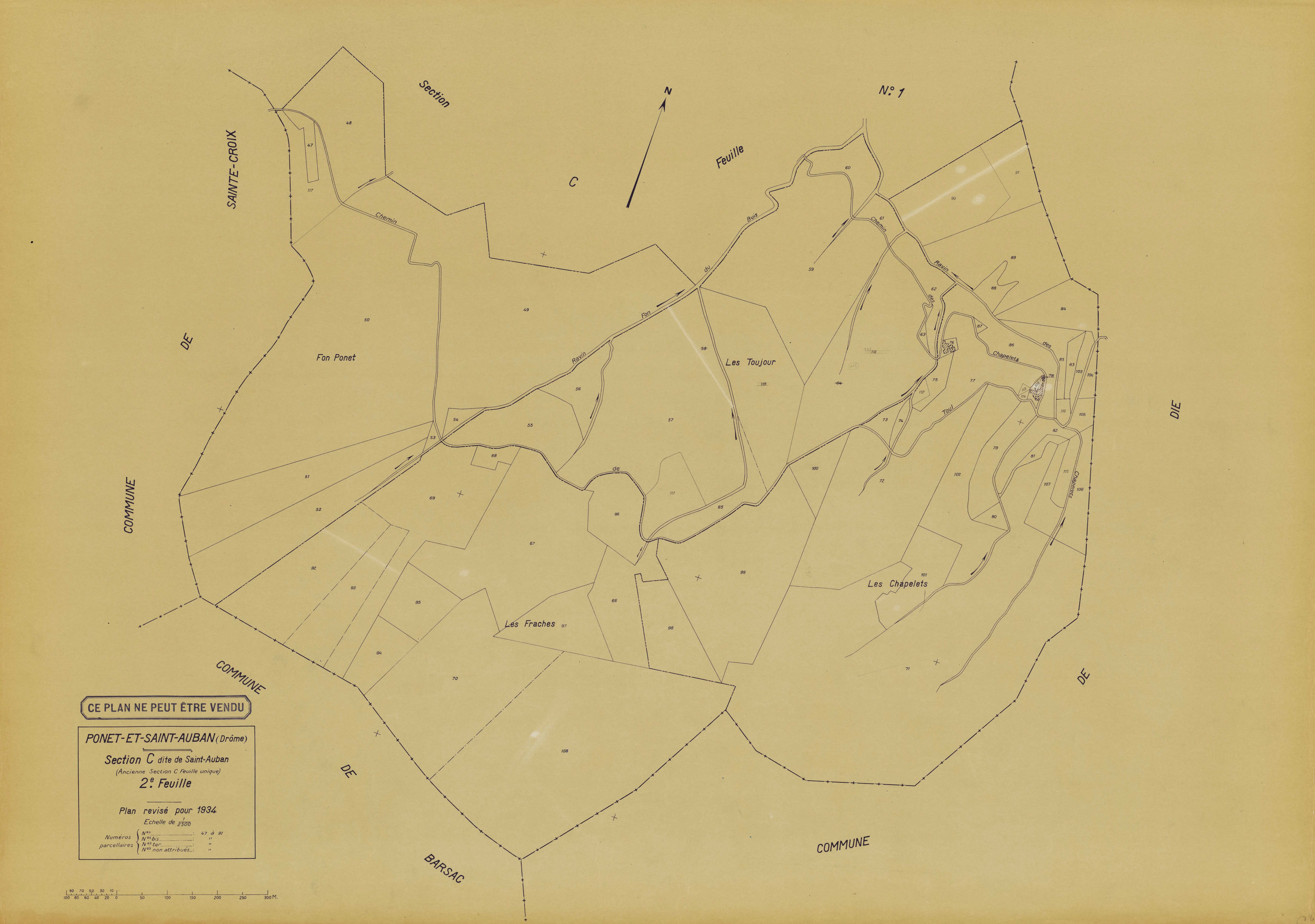 C2, Saint-Auban. 1934.
